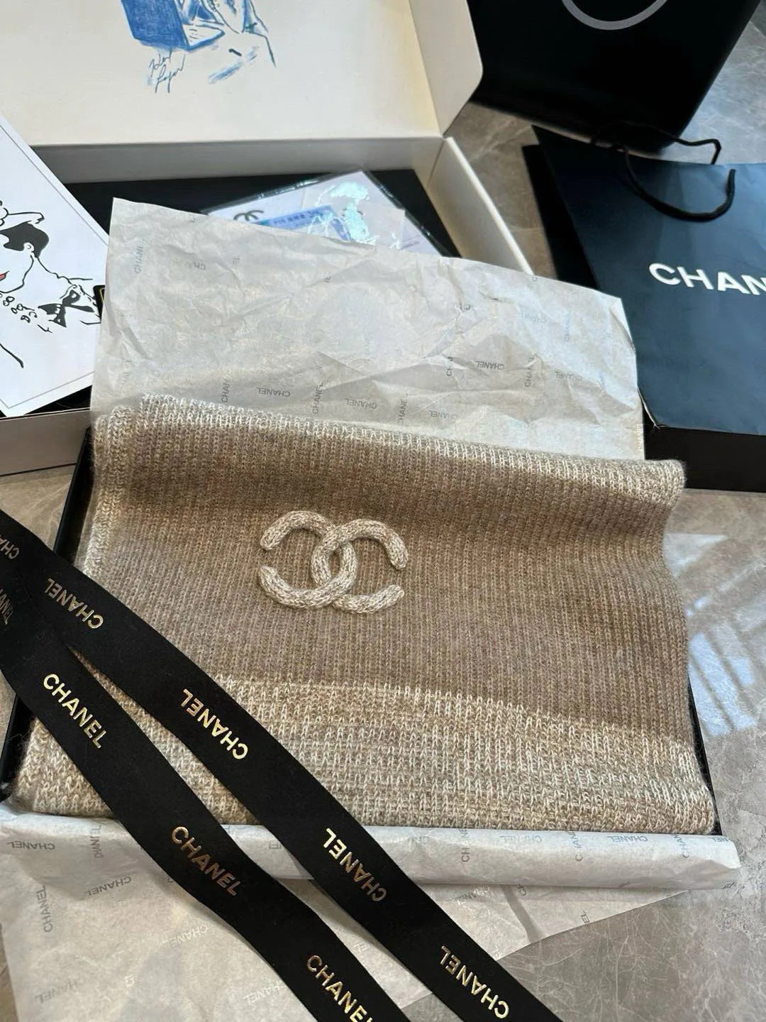 Шарфы Chanel 538254