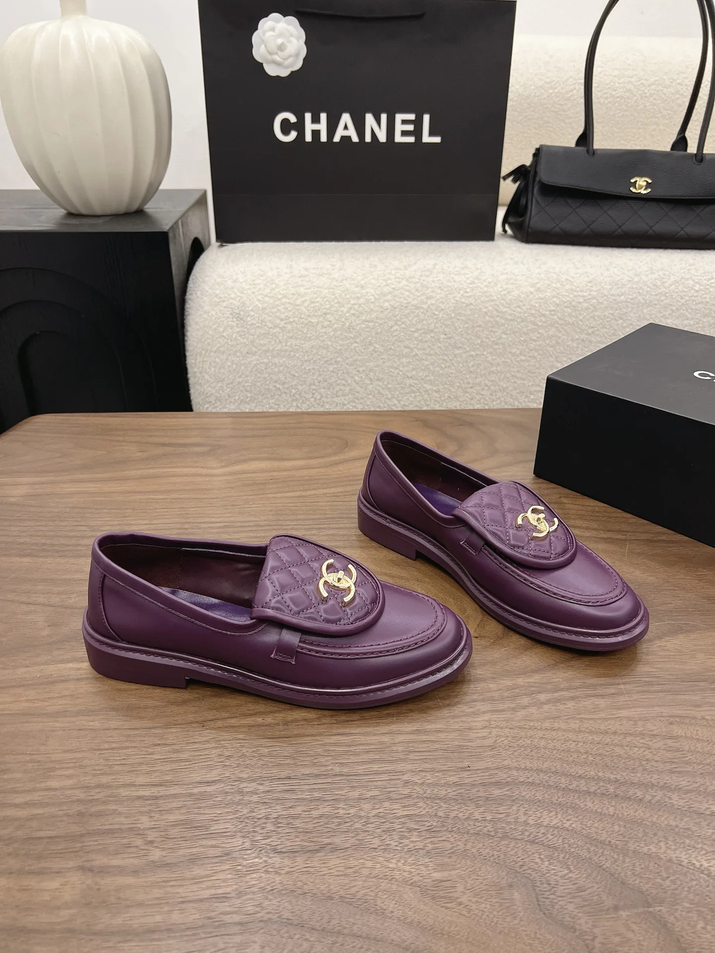 Лоферы И Мокасины Женские Chanel 17303665