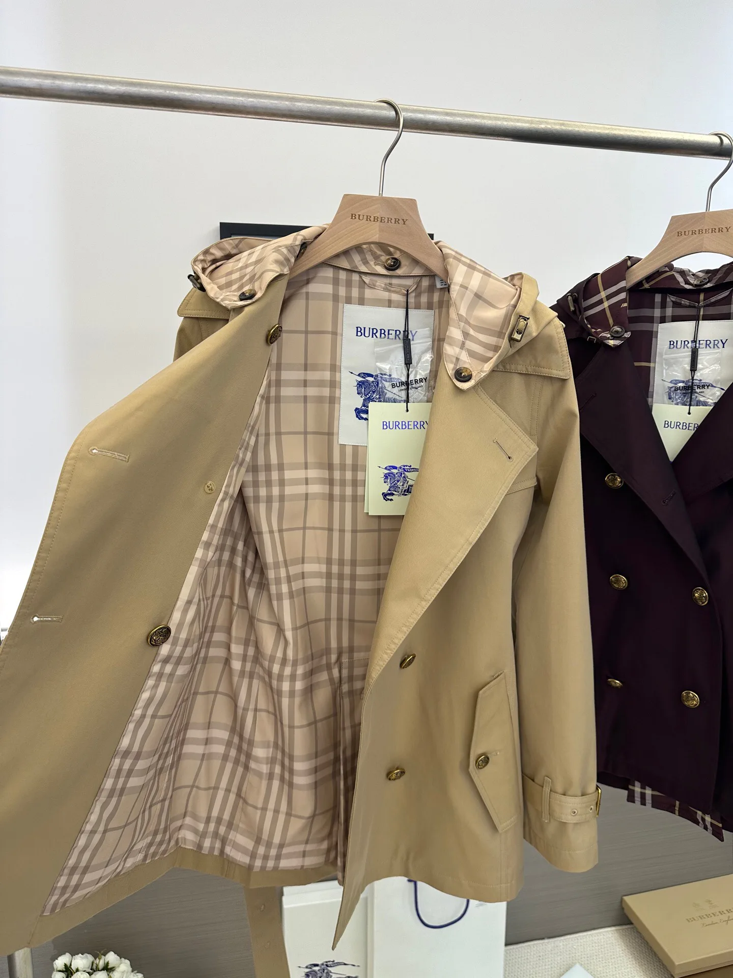 Тренчи Женские Burberry 17898988