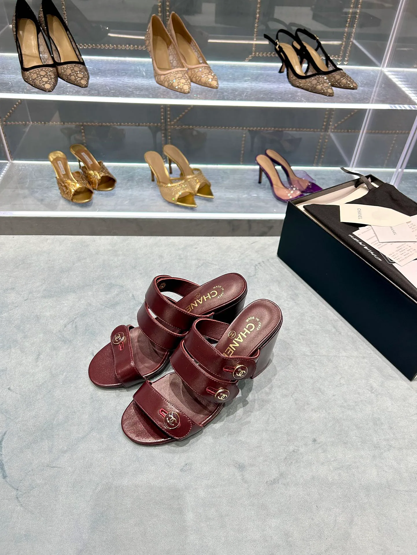 Босоножки Женские Chanel 10245363