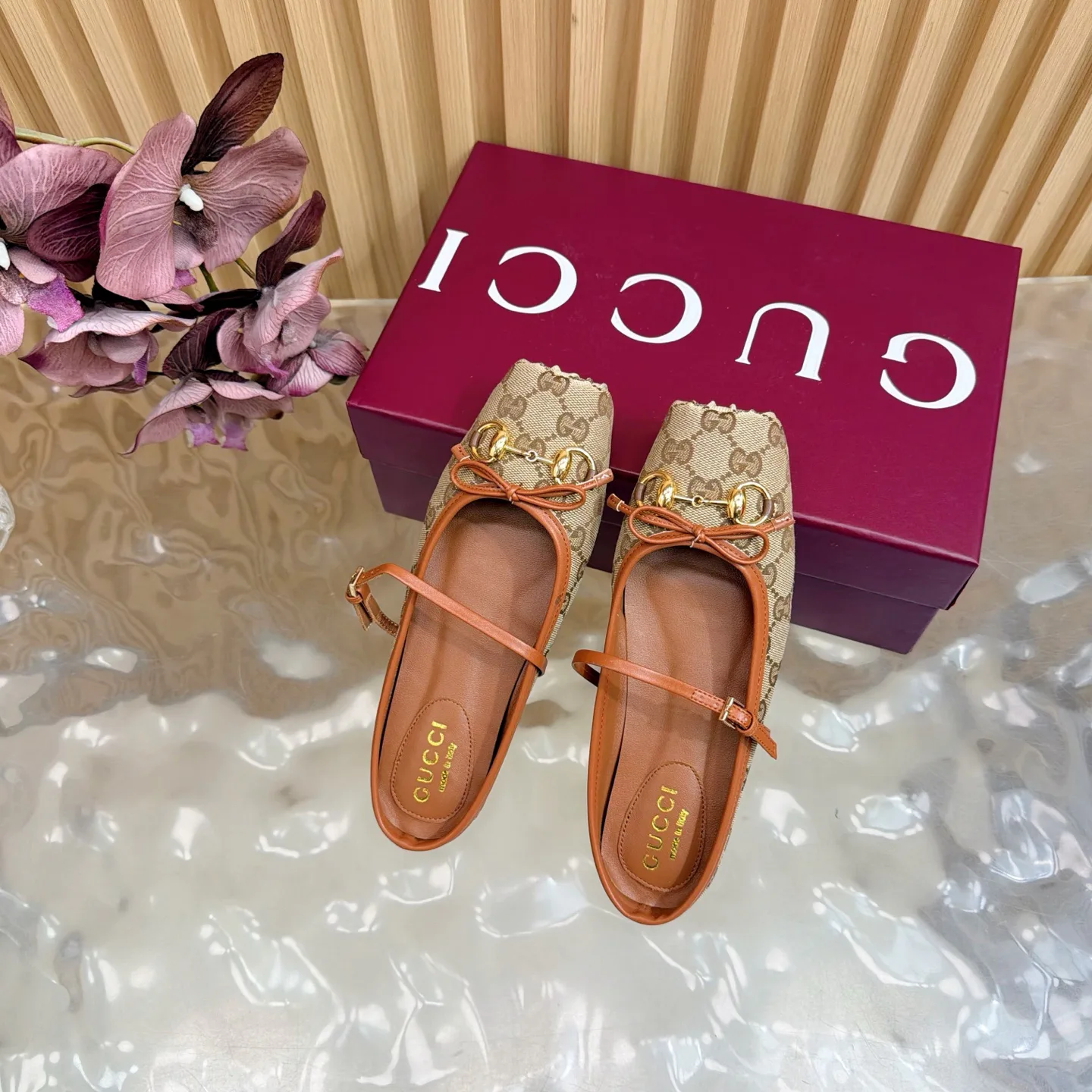 Балетки Женские Gucci 556103