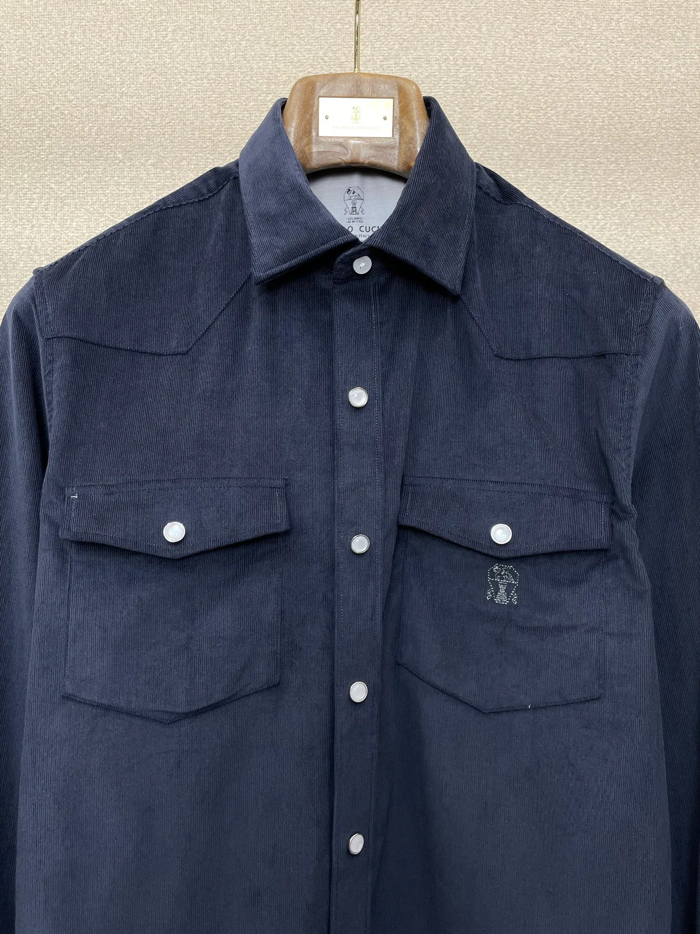 Рубашки Мужские Brunello Cucinelli 11222649