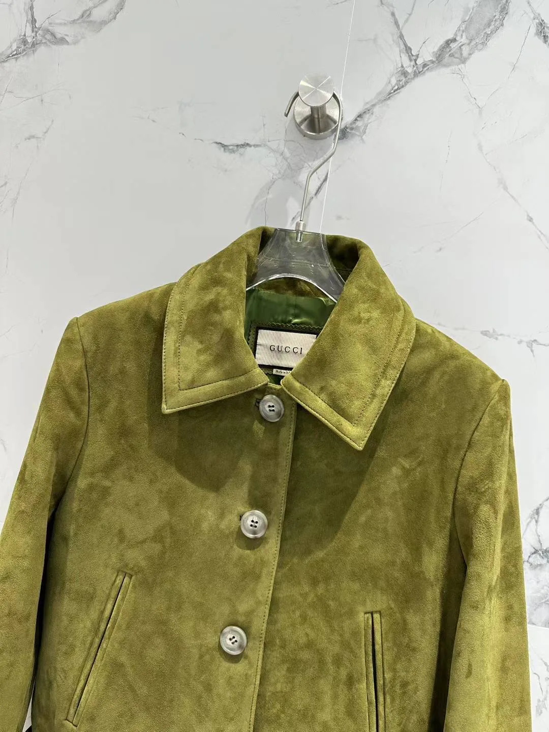 Кожаные Куртки И Дублёнки Женские Gucci 11310604