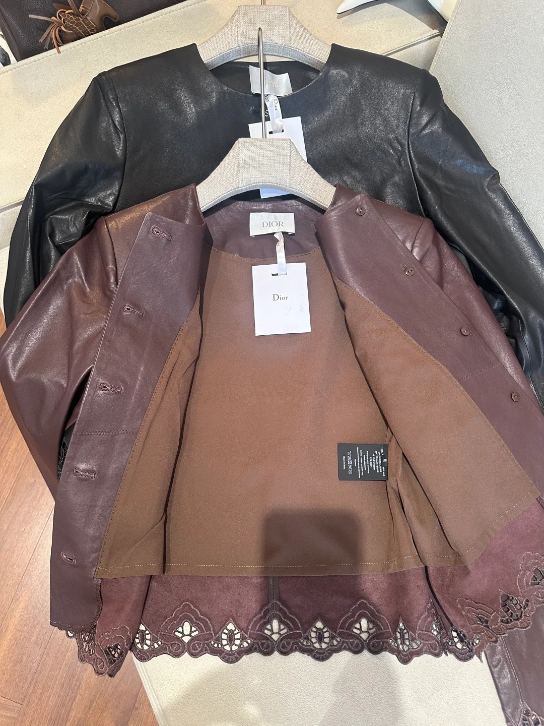 Кожаные Куртки И Дублёнки Женские Christian Dior 17766318