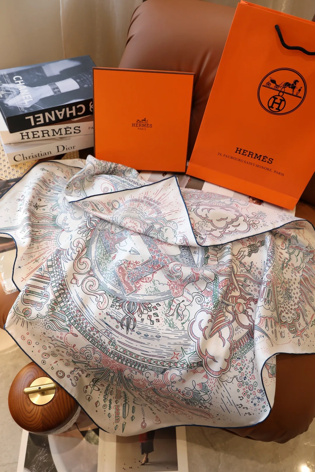 Платки Hermes 9648223