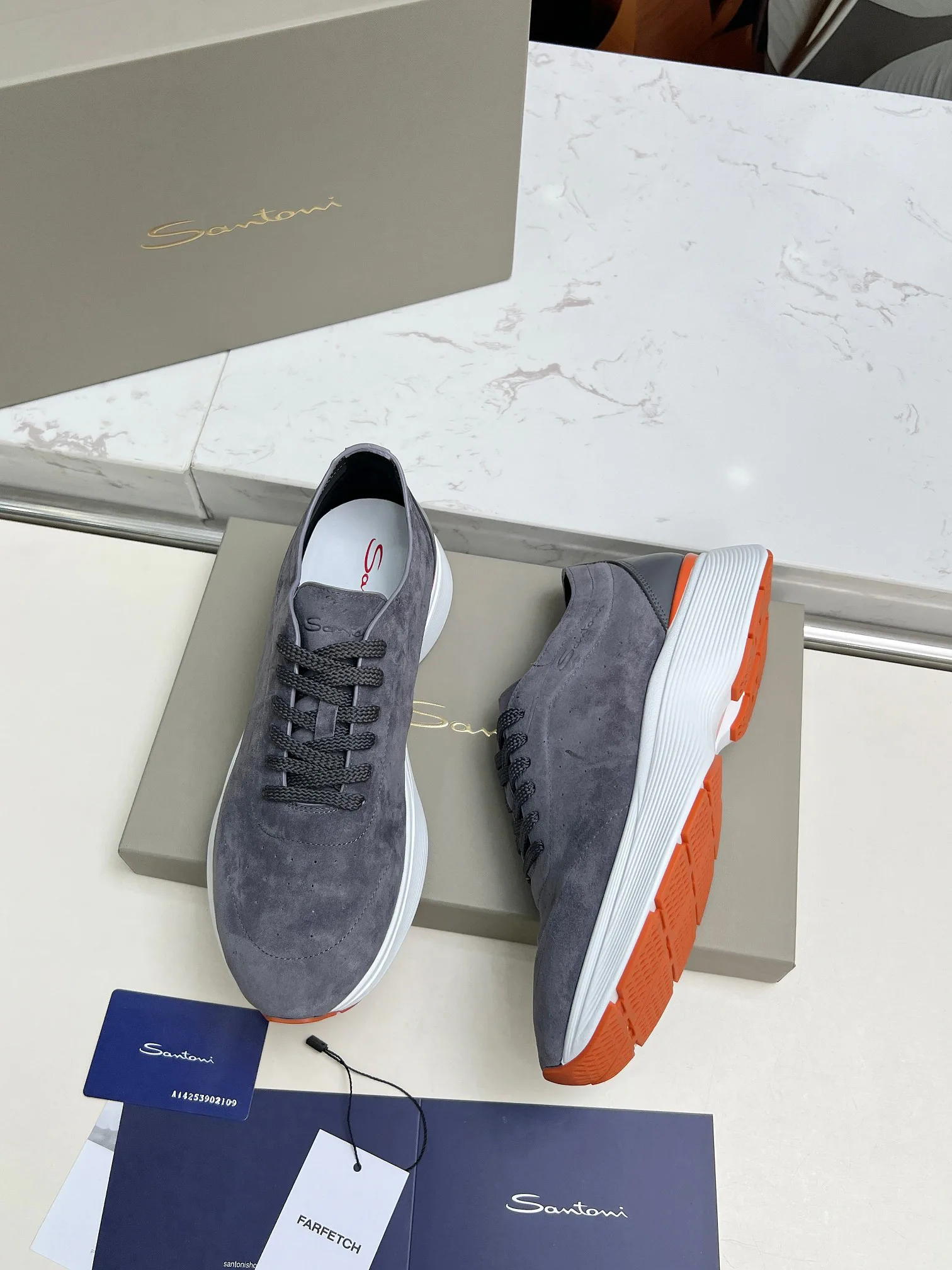 Кроссовки Мужские Santoni 1845415