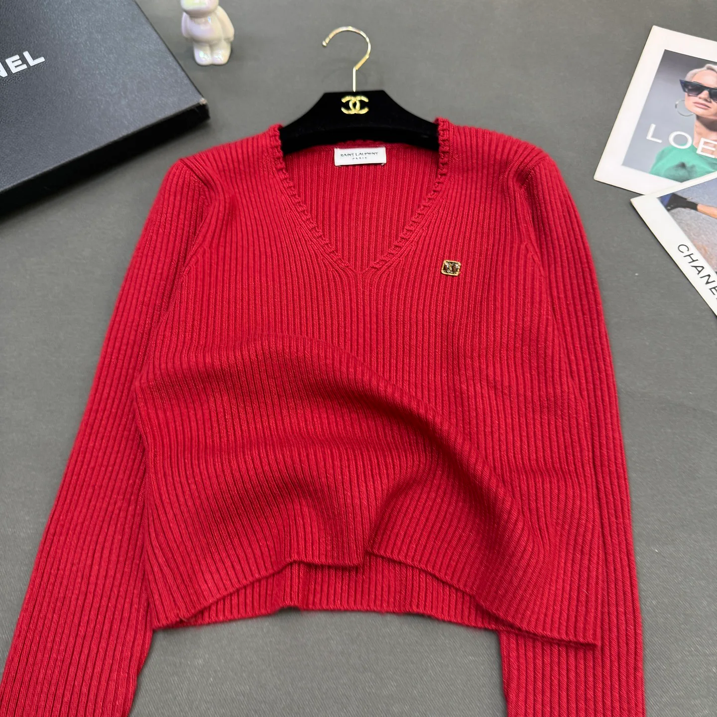 Джемперы И Свитеры Женские Saint Laurent 17954269