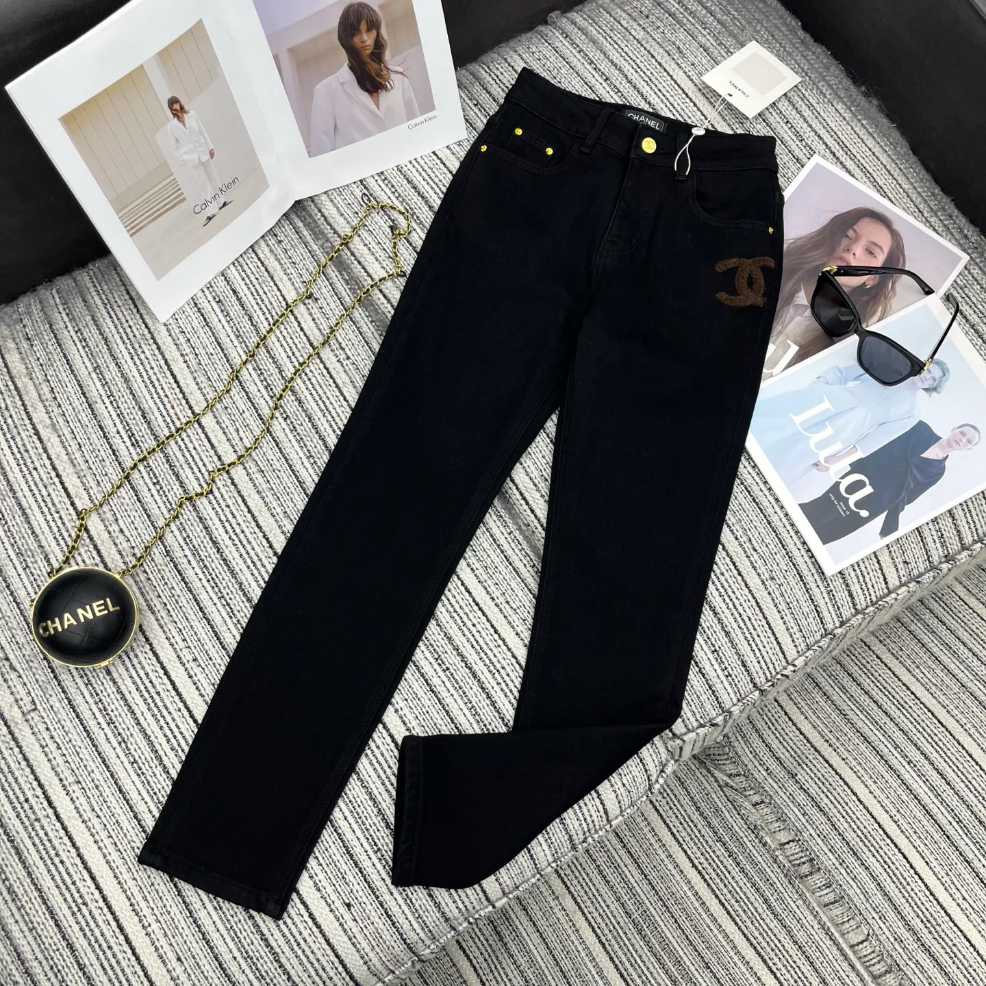 Джинсы Женские Chanel 2054458
