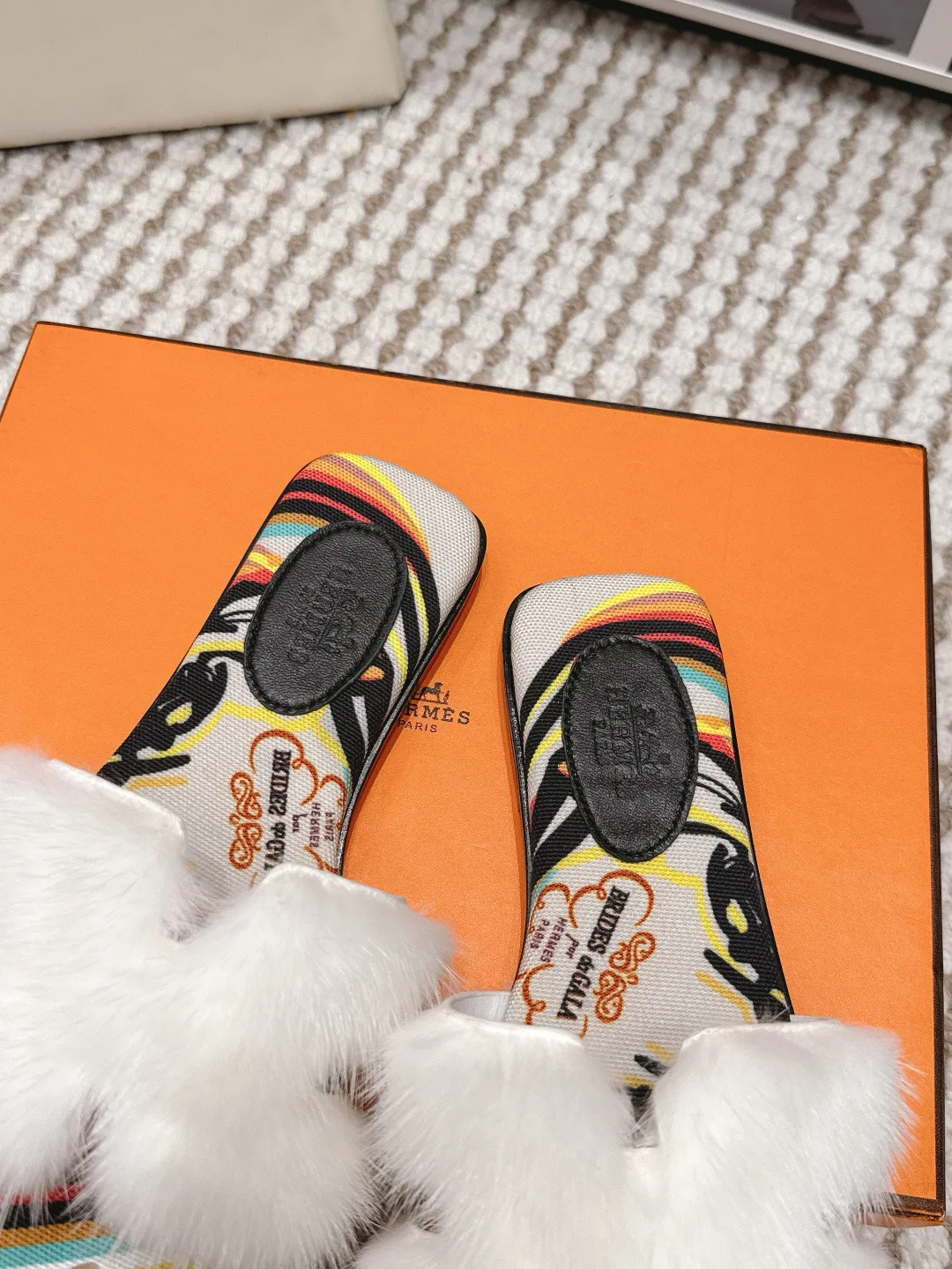 Тапочки Женские Hermes 12859263