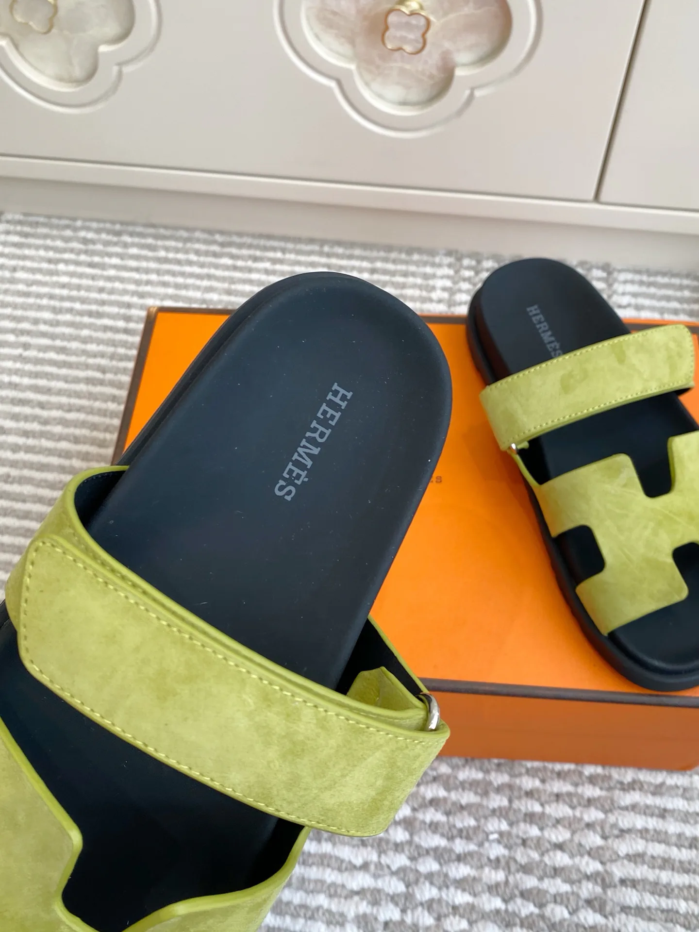 Шлепанцы Женские Hermes 1384867