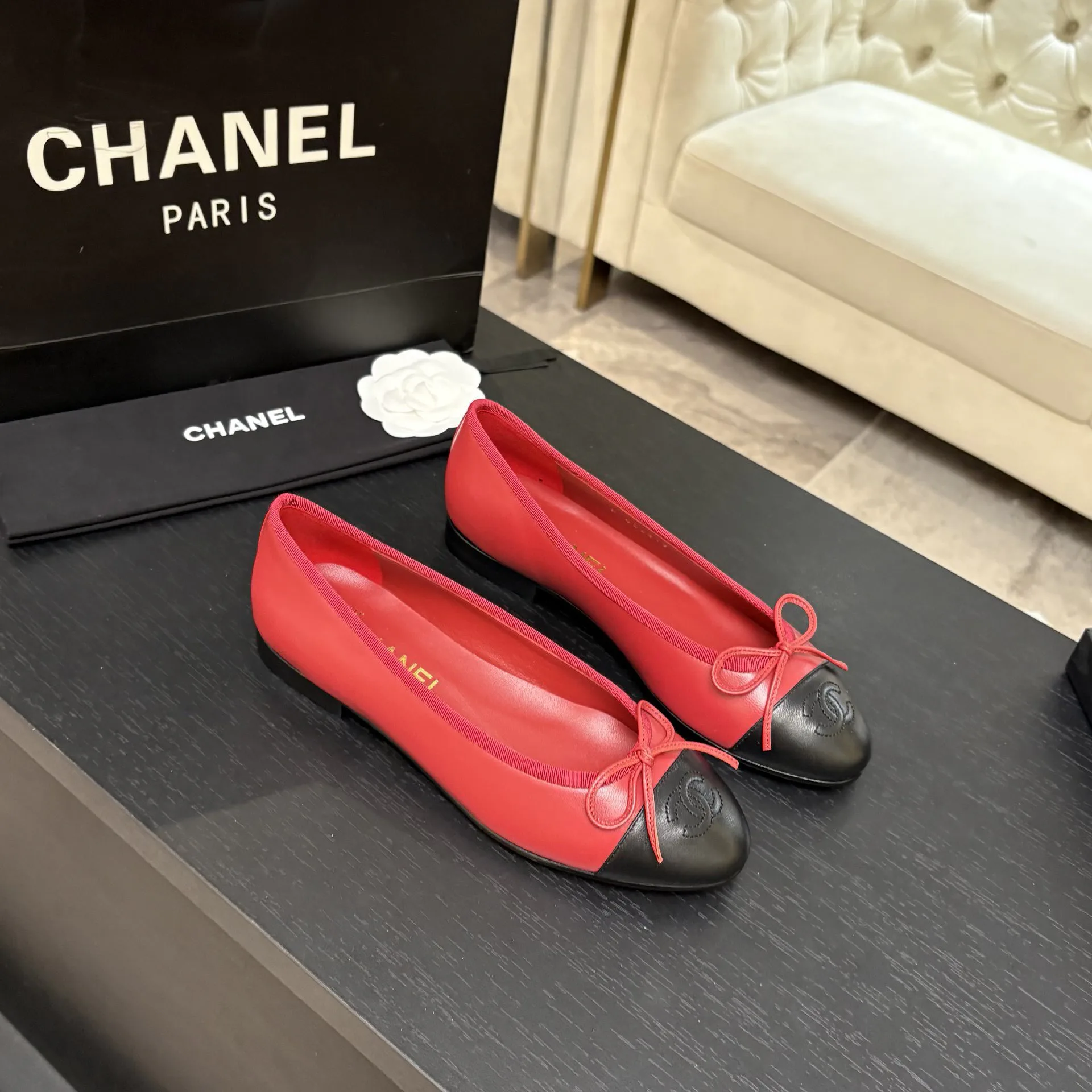 Балетки Женские Chanel 19255427