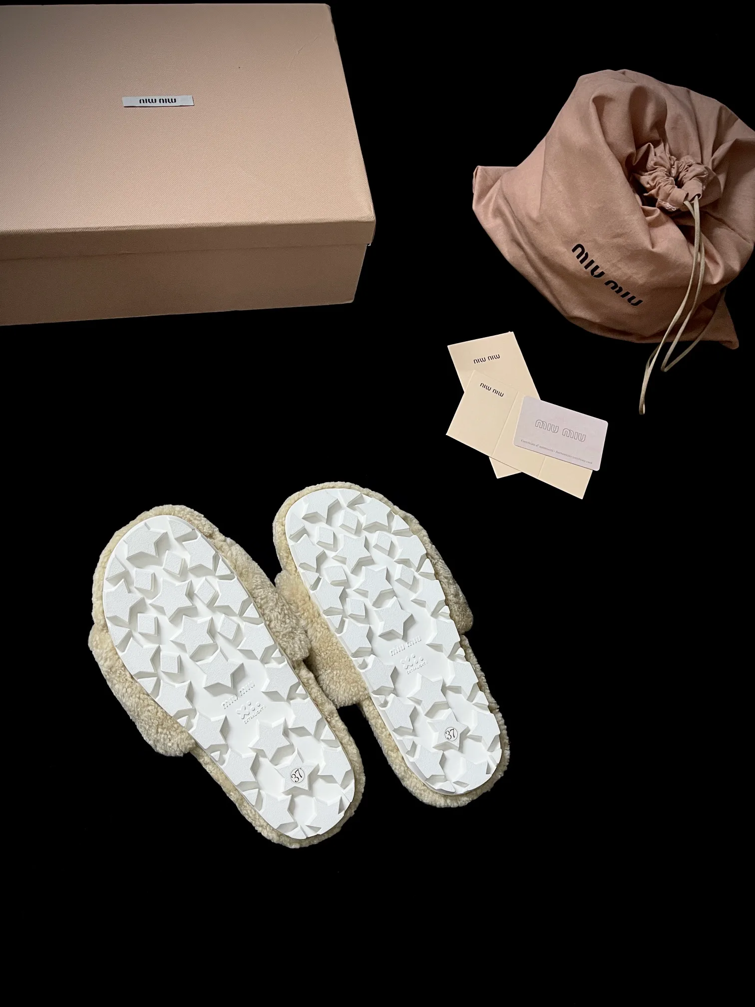 Тапочки Женские Miu Miu 189636