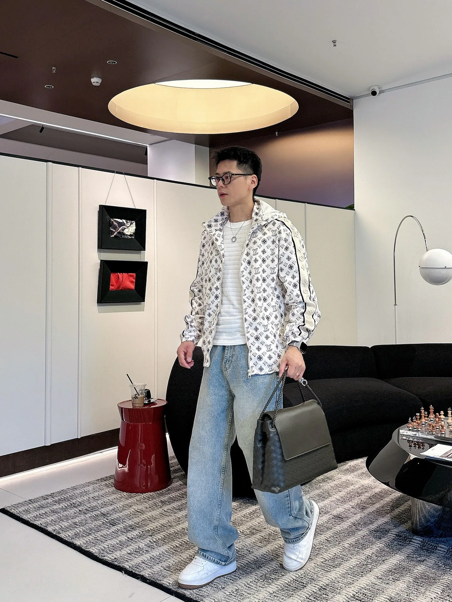 Куртки И Пуховики Мужские Louis Vuitton 4734127