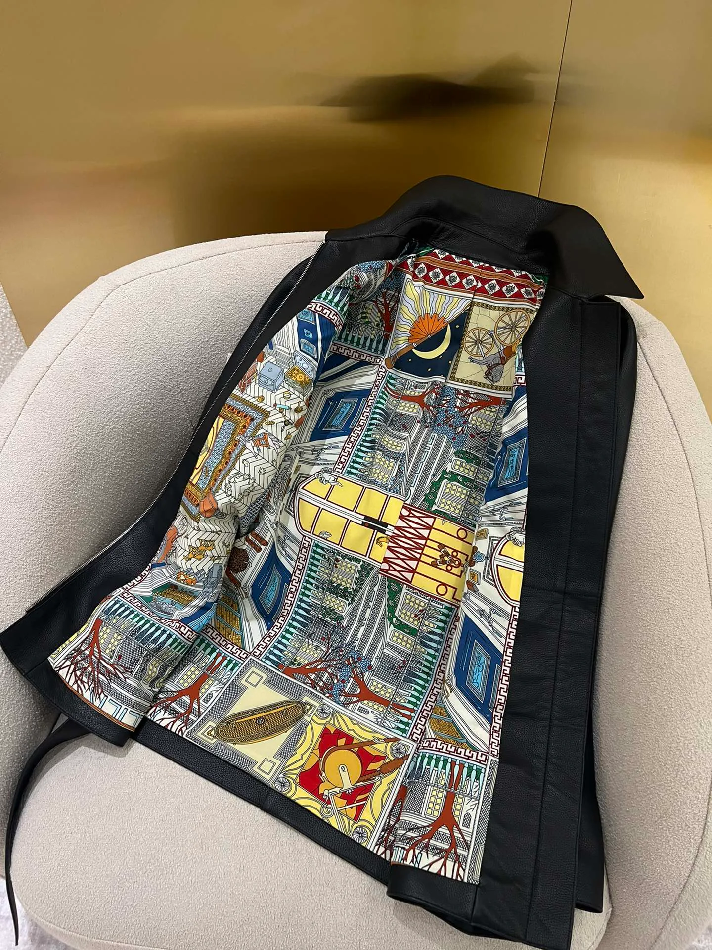 Кожаные Куртки И Дублёнки Женские Hermes 1805921