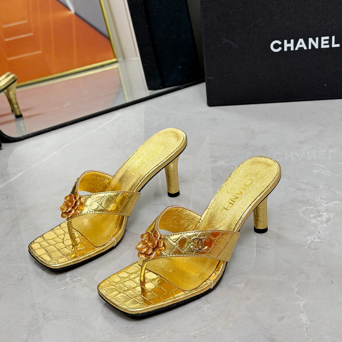 Босоножки Женские Chanel 17335023