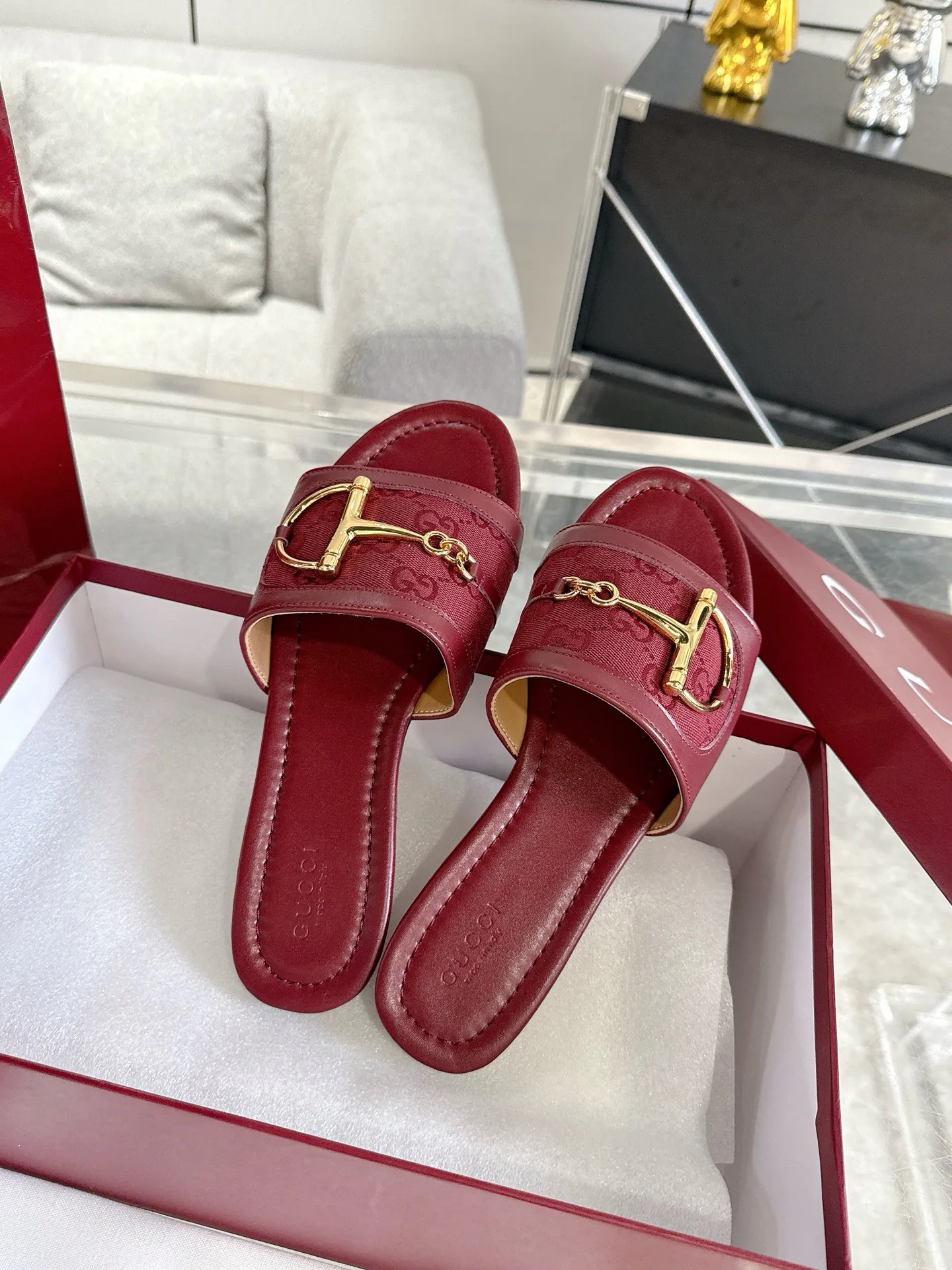 Шлепанцы Женские Gucci 120058