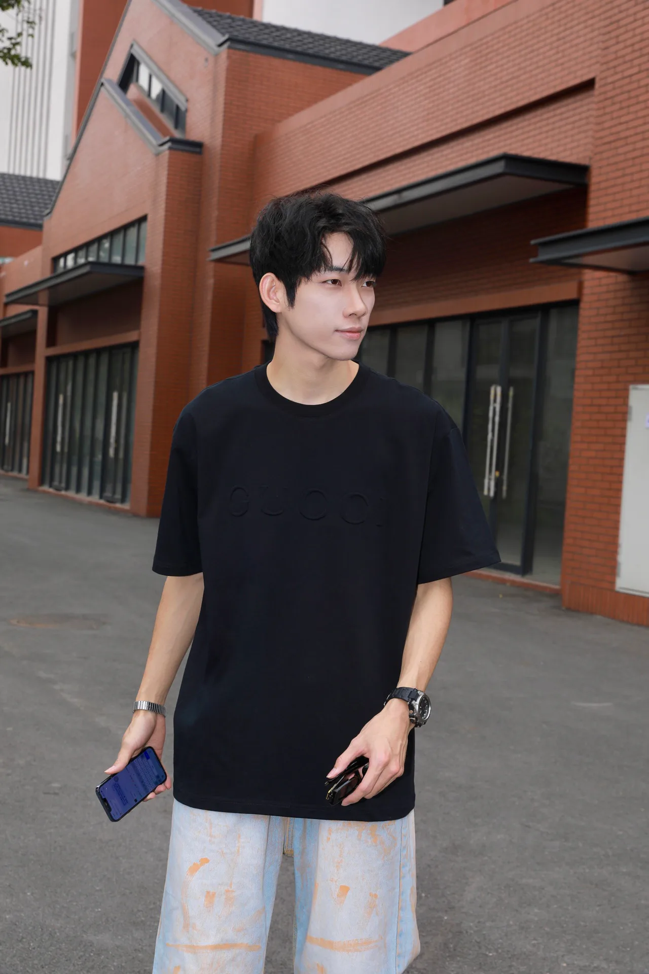 Футболки Мужские Gucci 15643