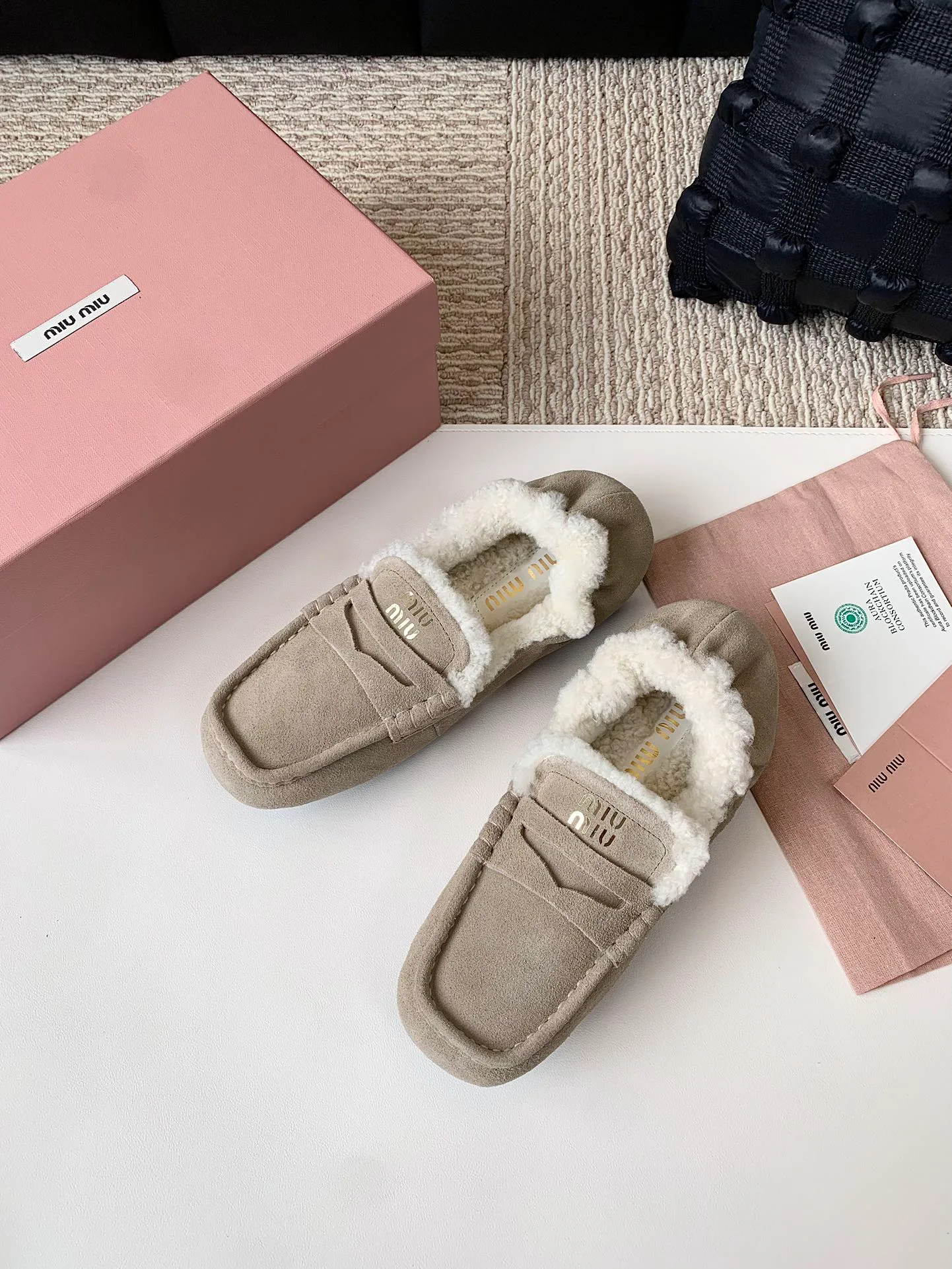 Мокасины Женские Miu Miu 206672