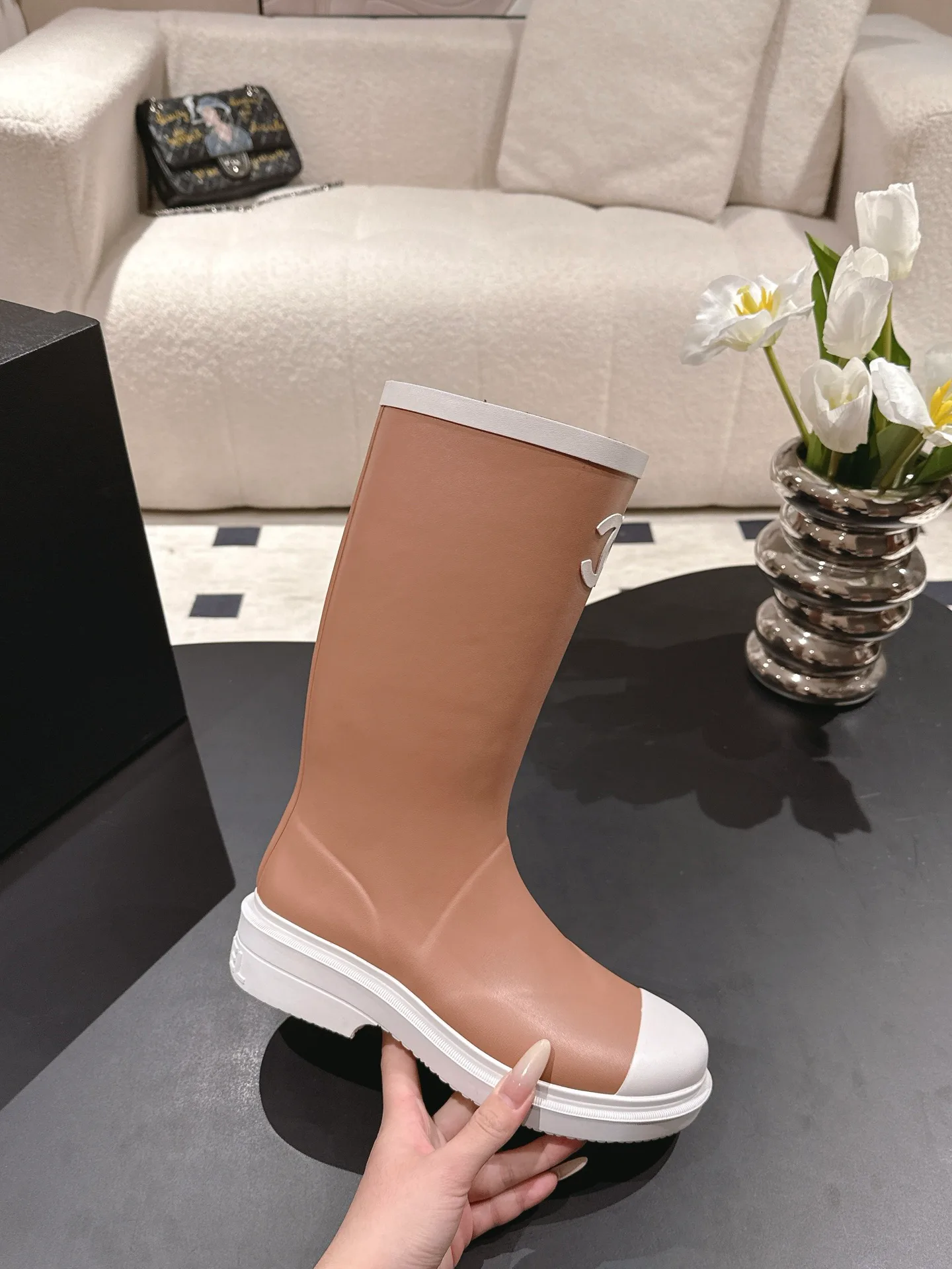 Сапоги Женские Chanel 1289505