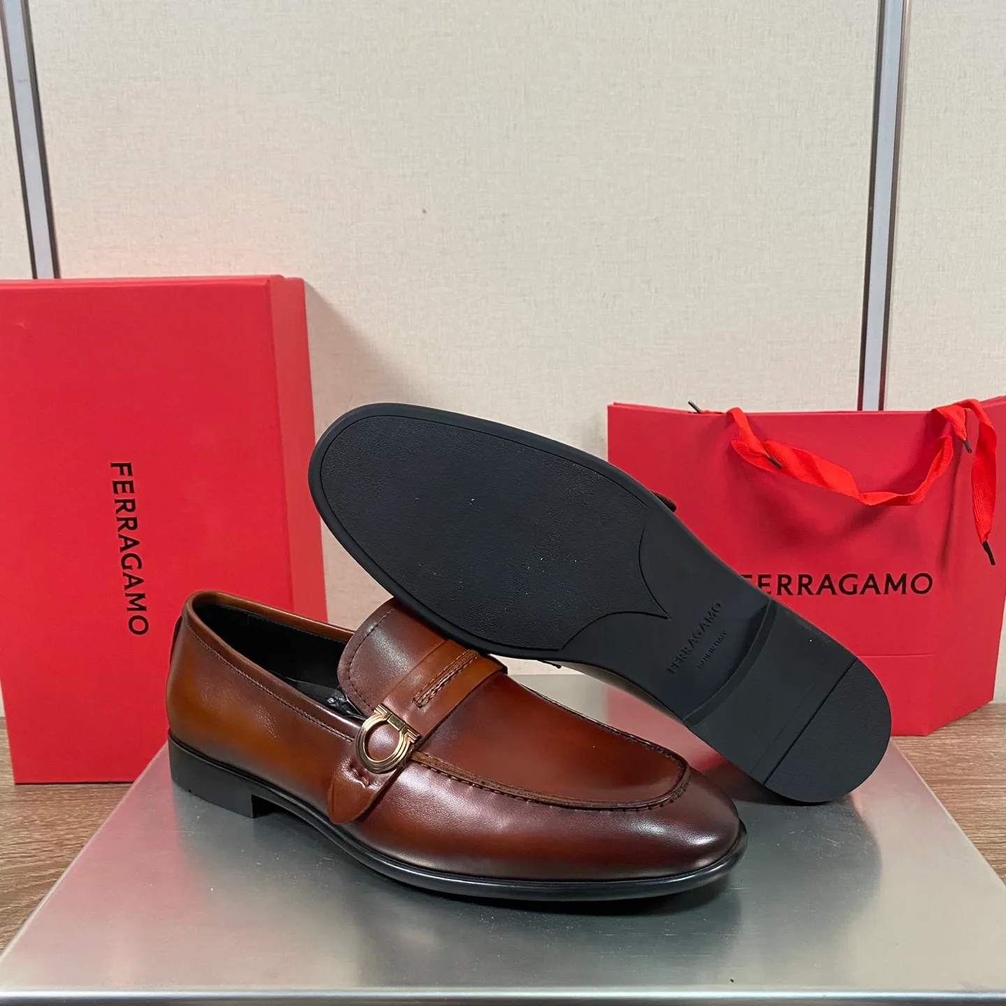 Лоферы И Туфли Мужские Salvatore Ferragamo 18078630