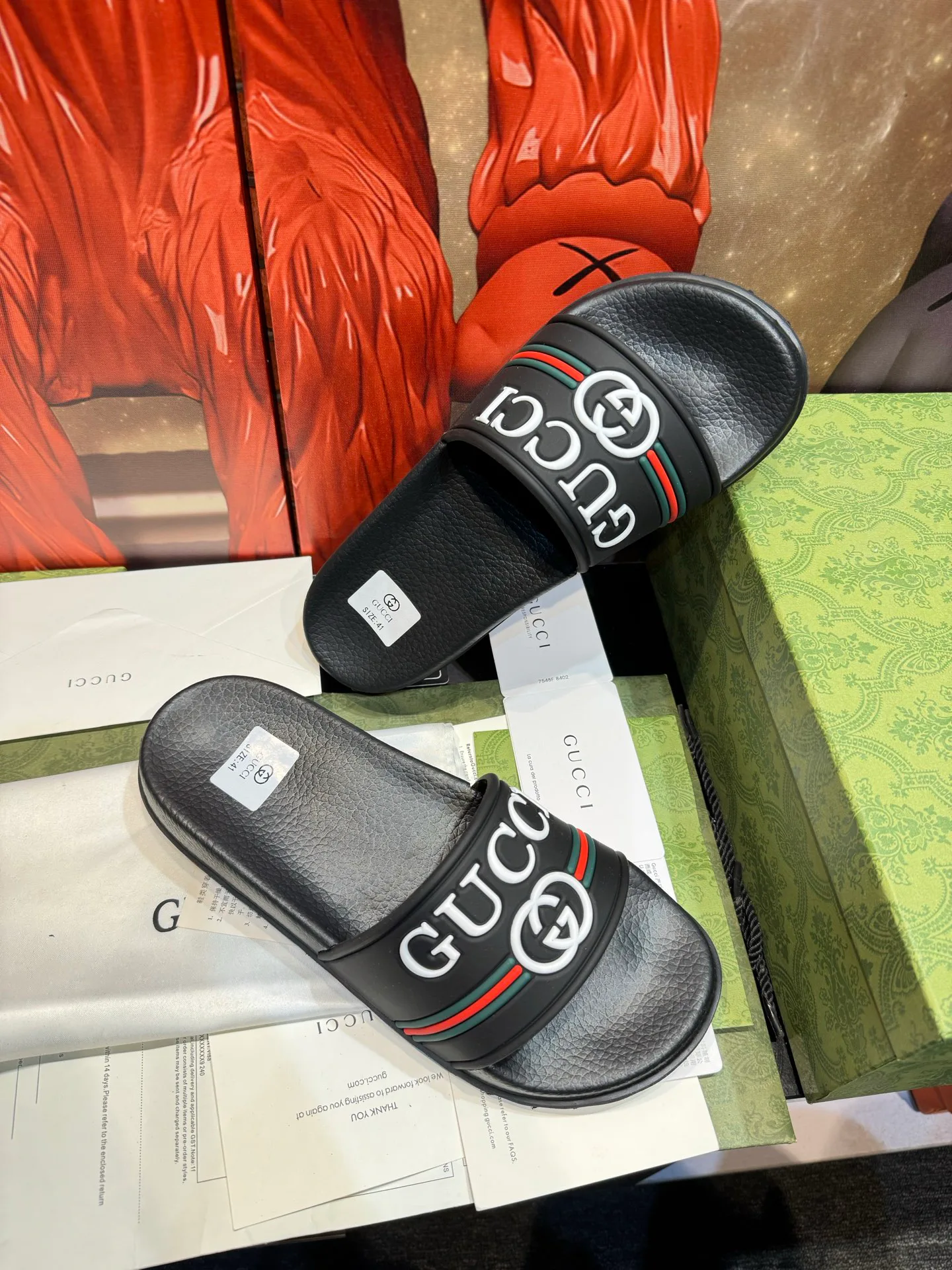 Шлепанцы Женские Gucci 10199410