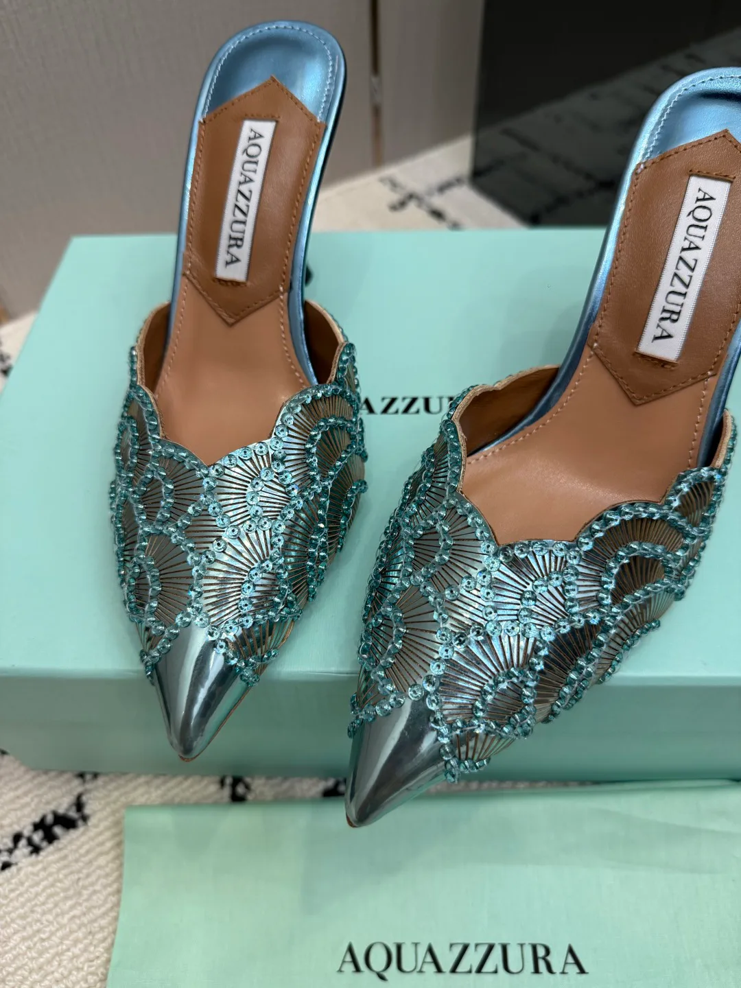 Мюли И Сабо Женские Aquazzura 18049087