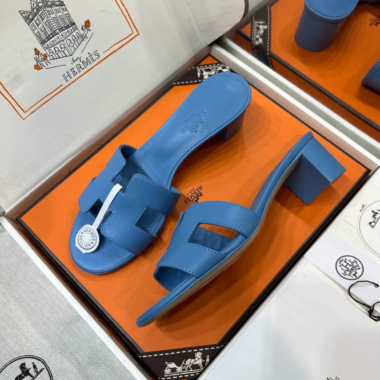 Шлепанцы Женские Hermes 5156738