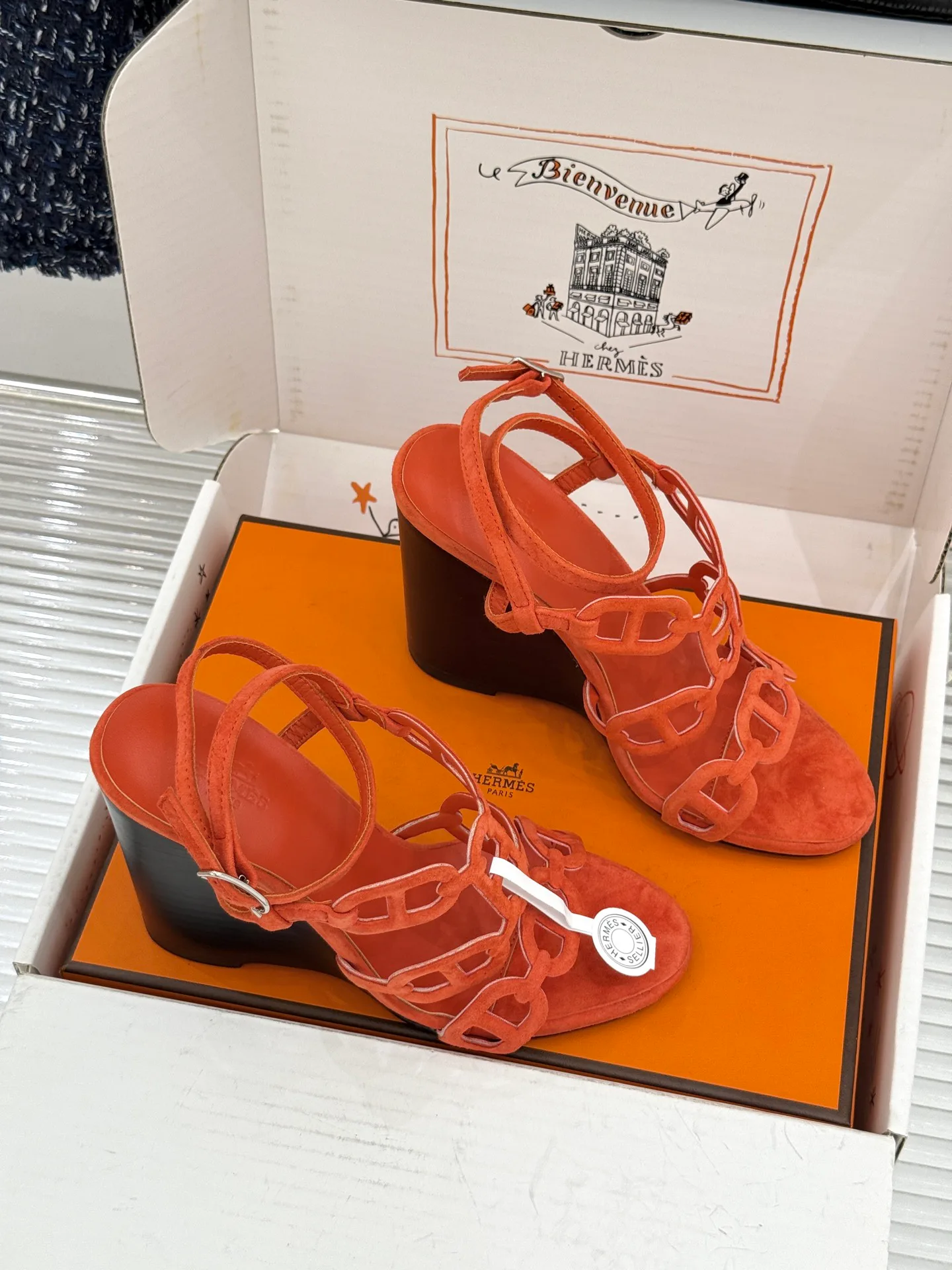 Босоножки Женские Hermes 19577263