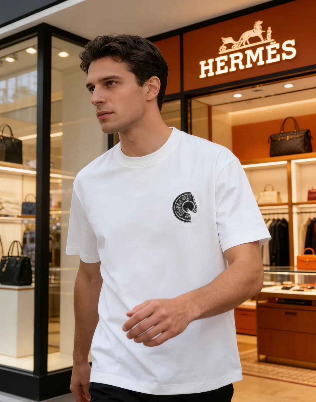 Футболки Мужские Hermes 13442023
