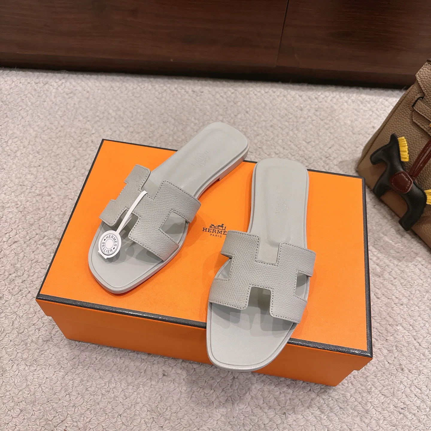 Шлепанцы Женские Hermes 2453833