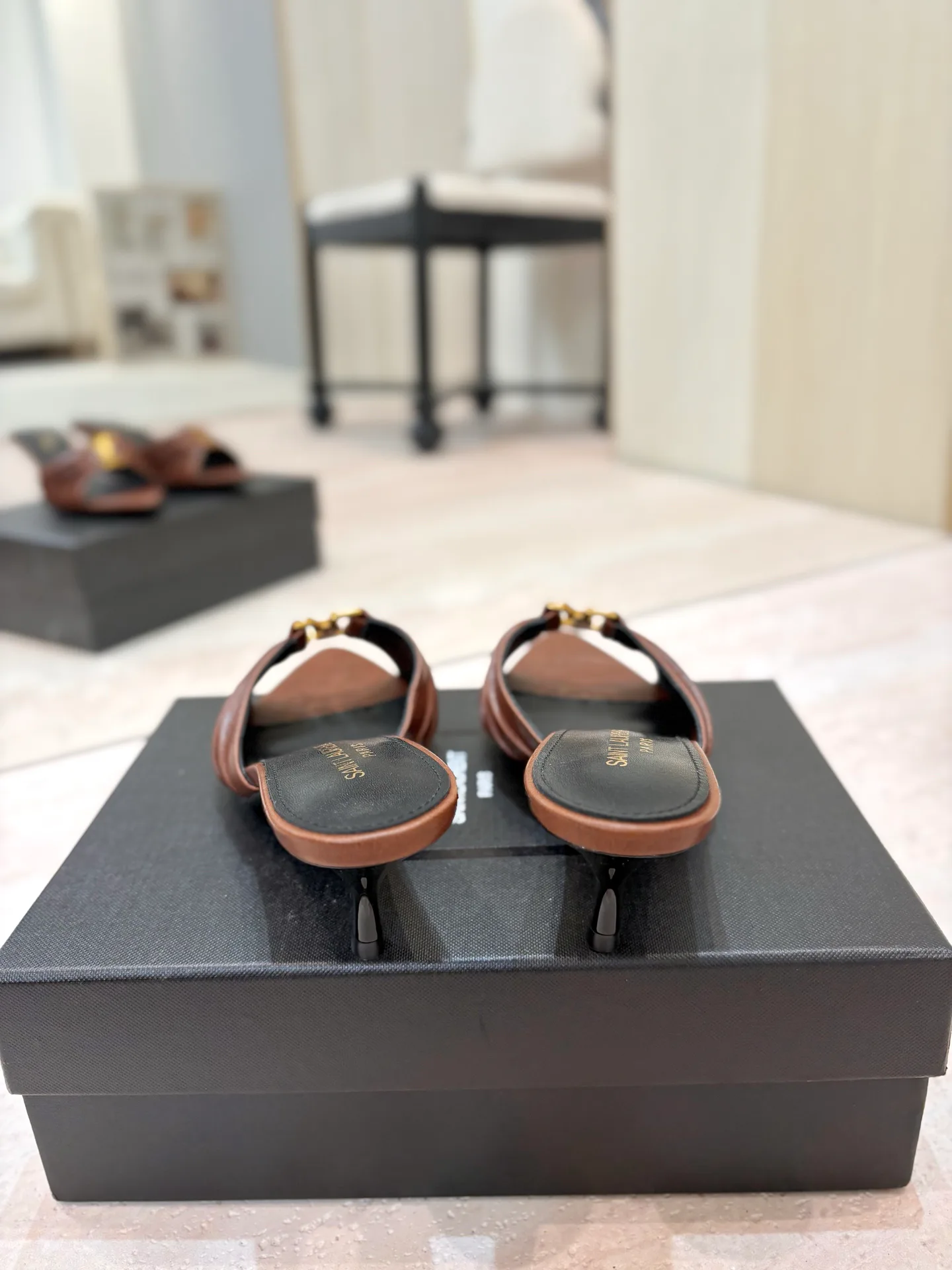 Мюли И Сабо Женские Saint Laurent 17476040