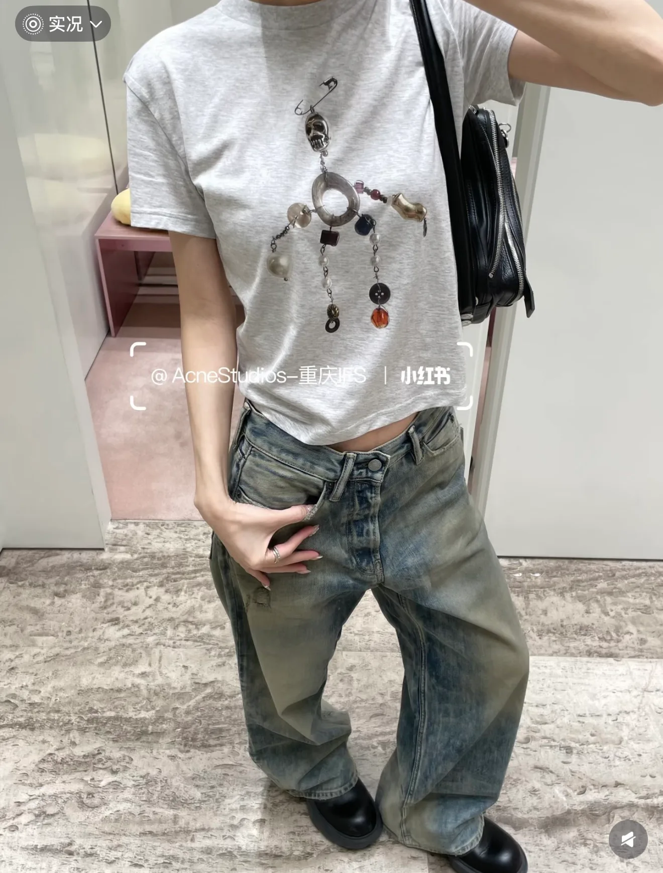 Футболки Женские Acne Studios 17166000