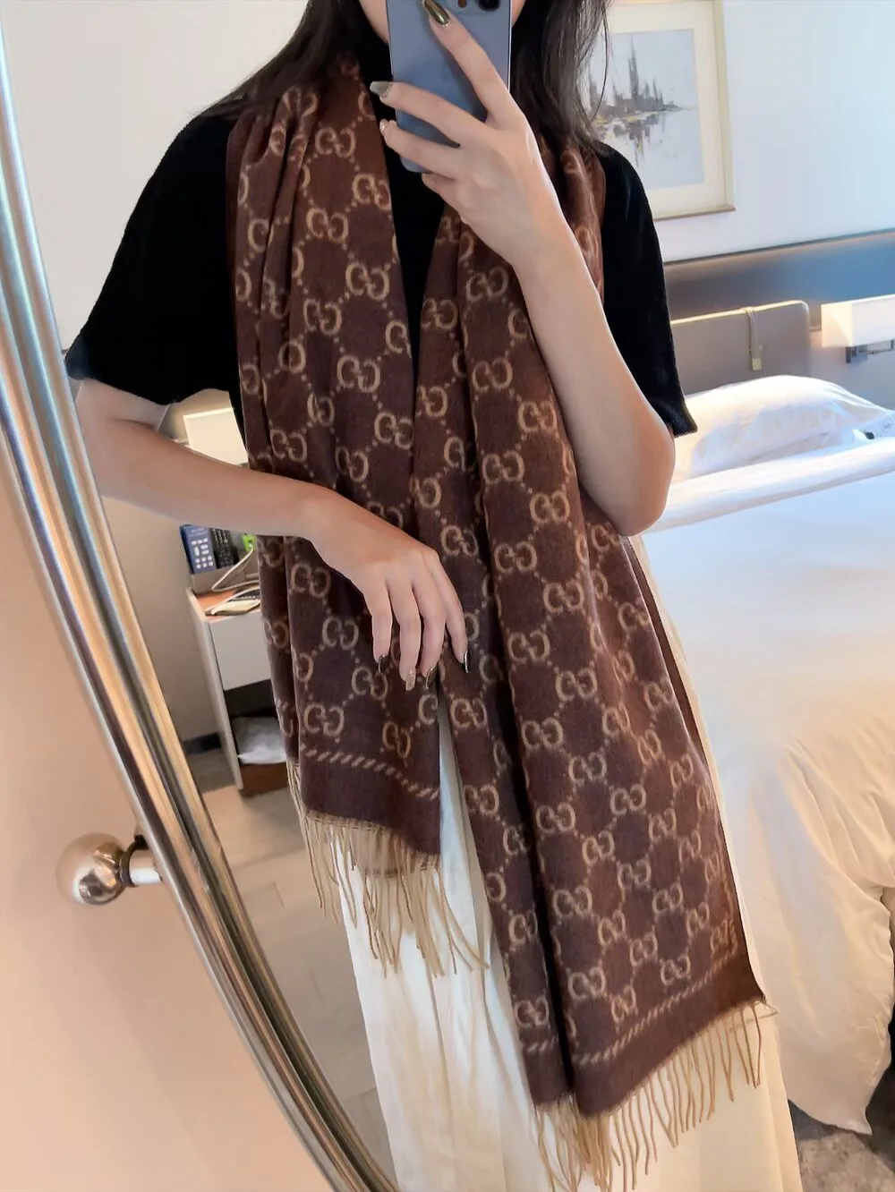 Шарфы Gucci 920461