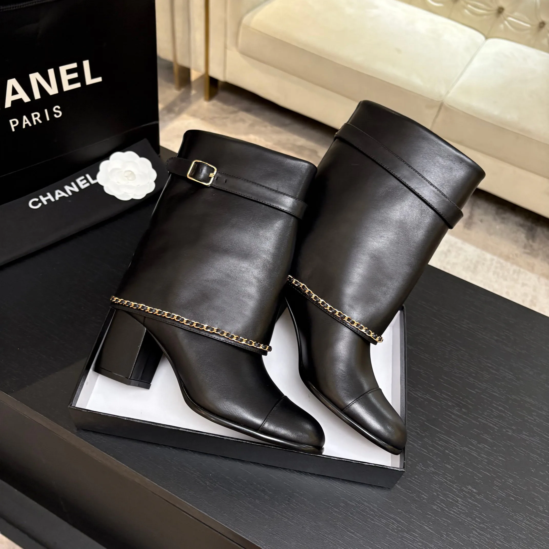 Сапоги Женские Chanel 17785953