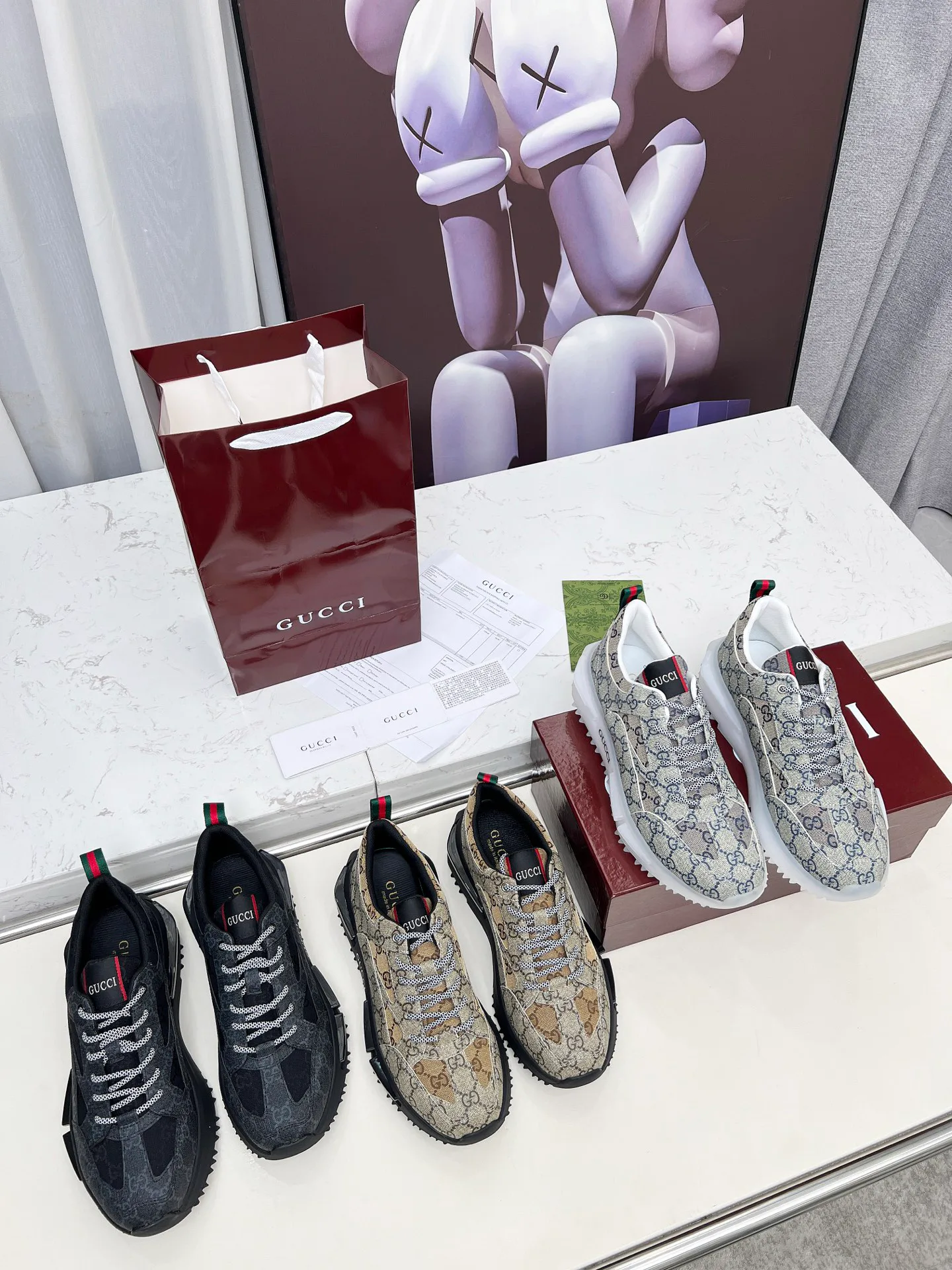 Кроссовки Мужские Gucci 17620388