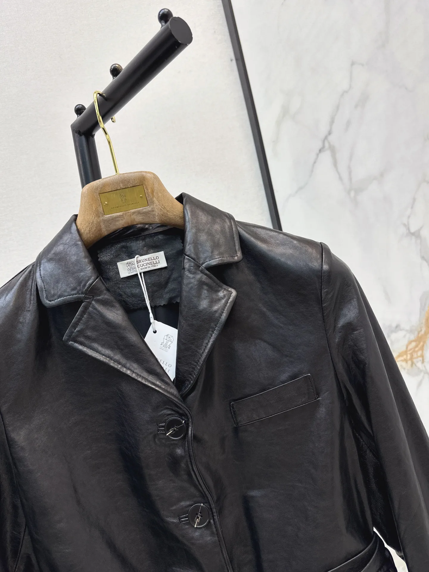 Кожаные Куртки И Дублёнки Женские Brunello Cucinelli 18407941