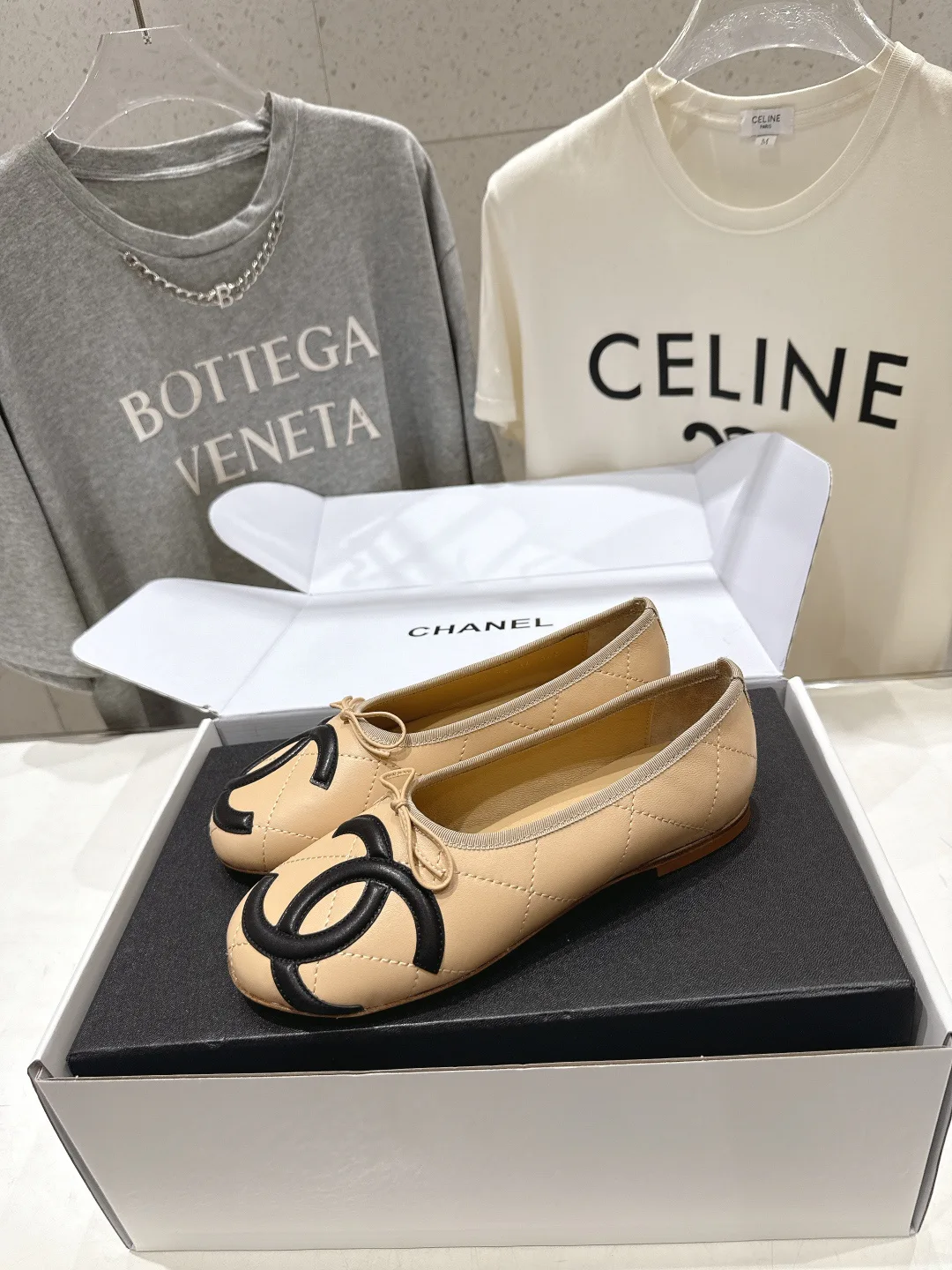 Балетки Женские Chanel 17637886
