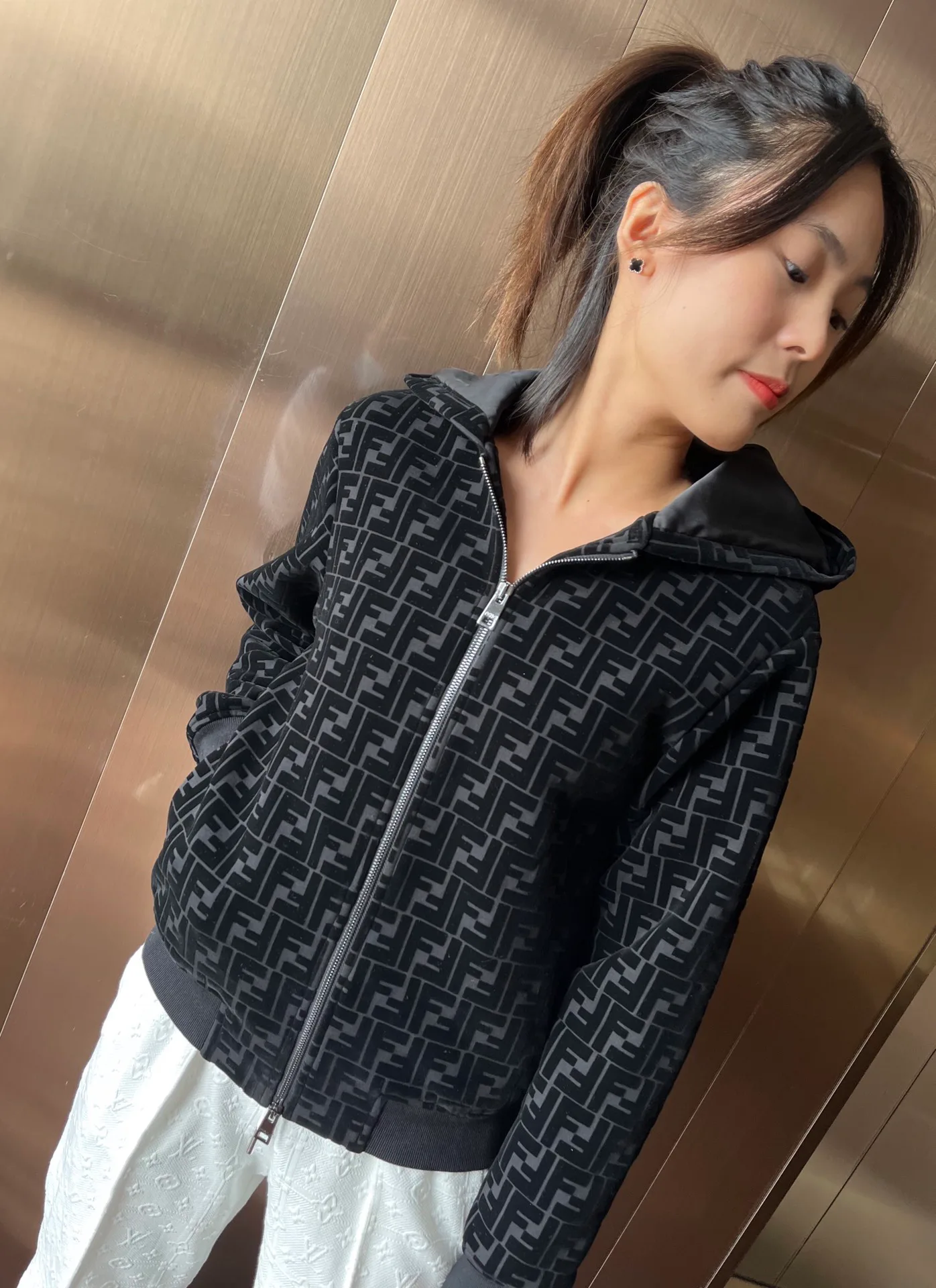 Куртки И Пуховики Женские Fendi 4512911