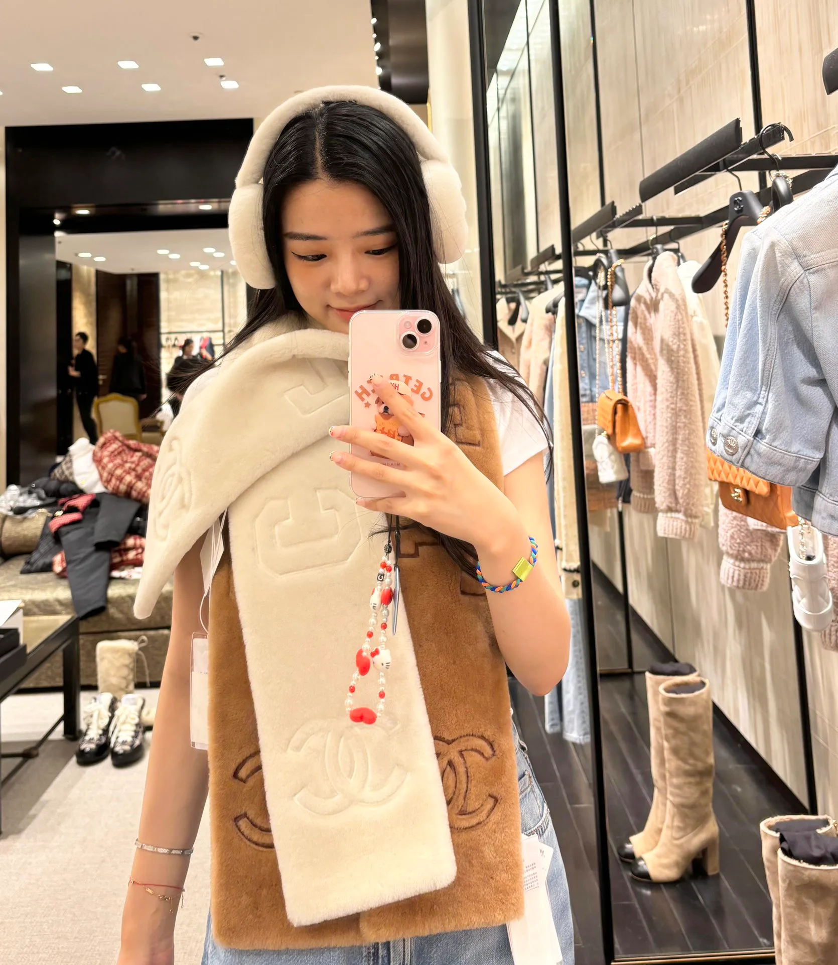 Шарфы Chanel 497216