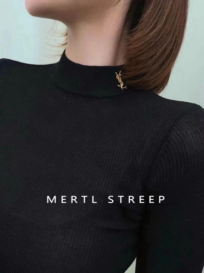 Джемперы И Свитеры Женские Saint Laurent 18772395
