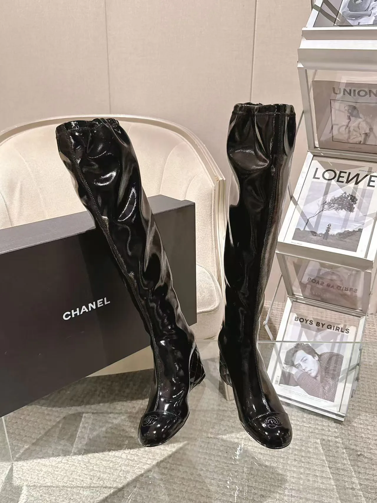 Сапоги Женские Chanel 618815