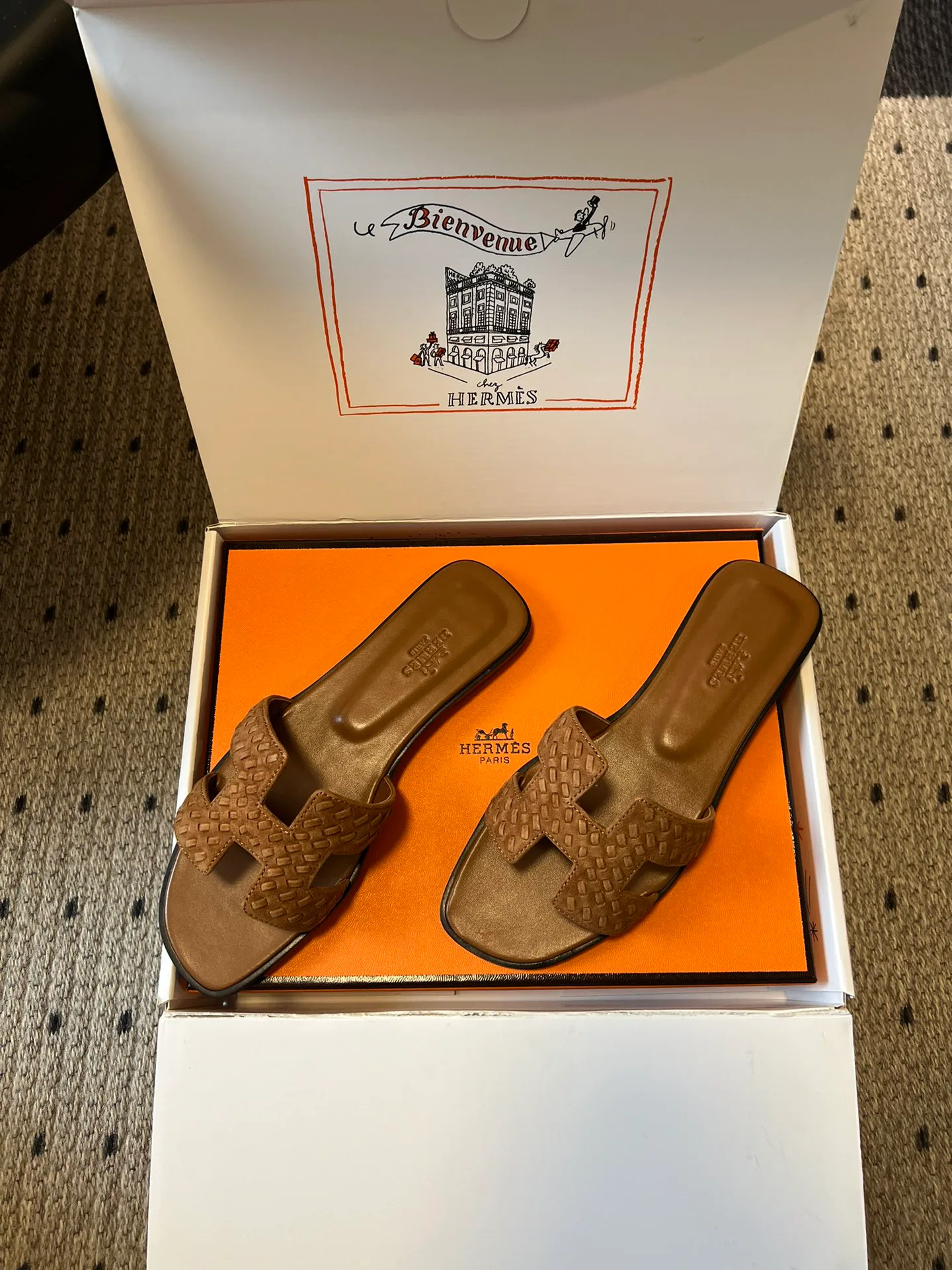 Шлепанцы Женские Hermes 11129422