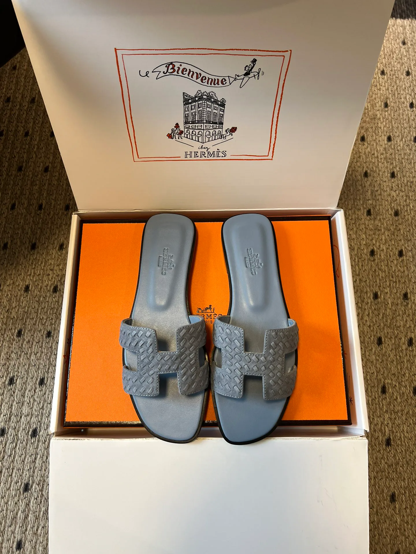 Шлепанцы Женские Hermes 10209544