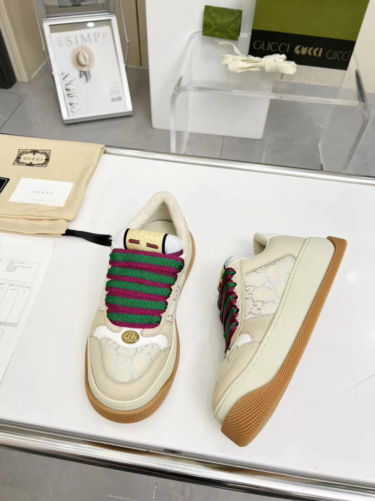 Кеды Женские Gucci 13132