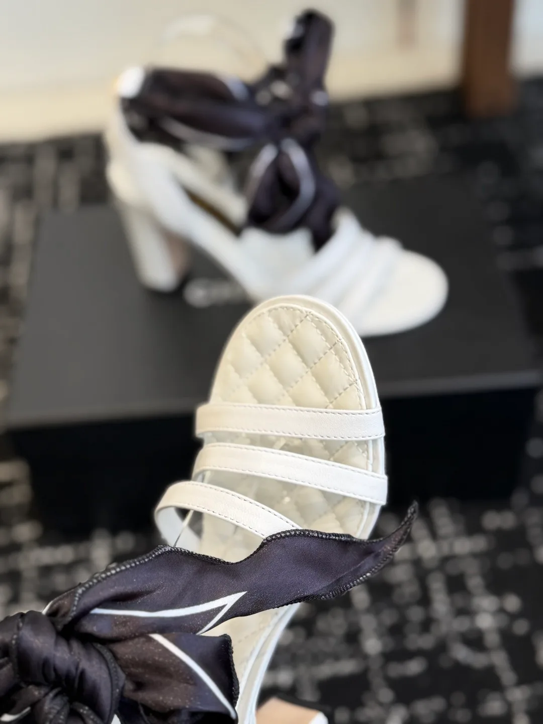 Босоножки Женские Chanel 1883291