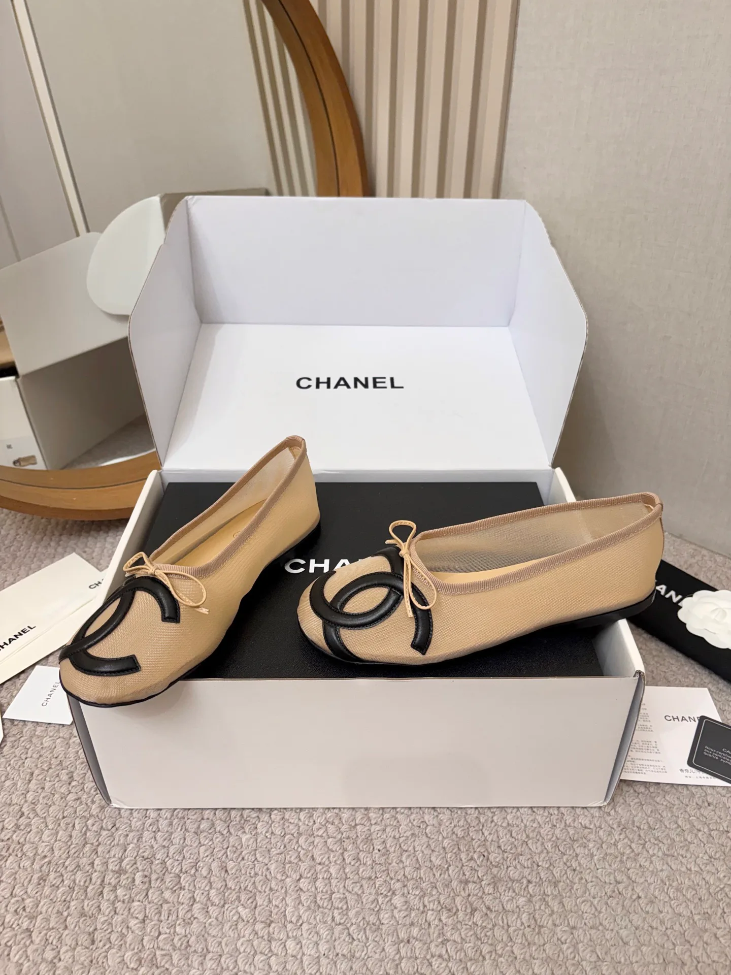 Балетки Женские Chanel 19080176