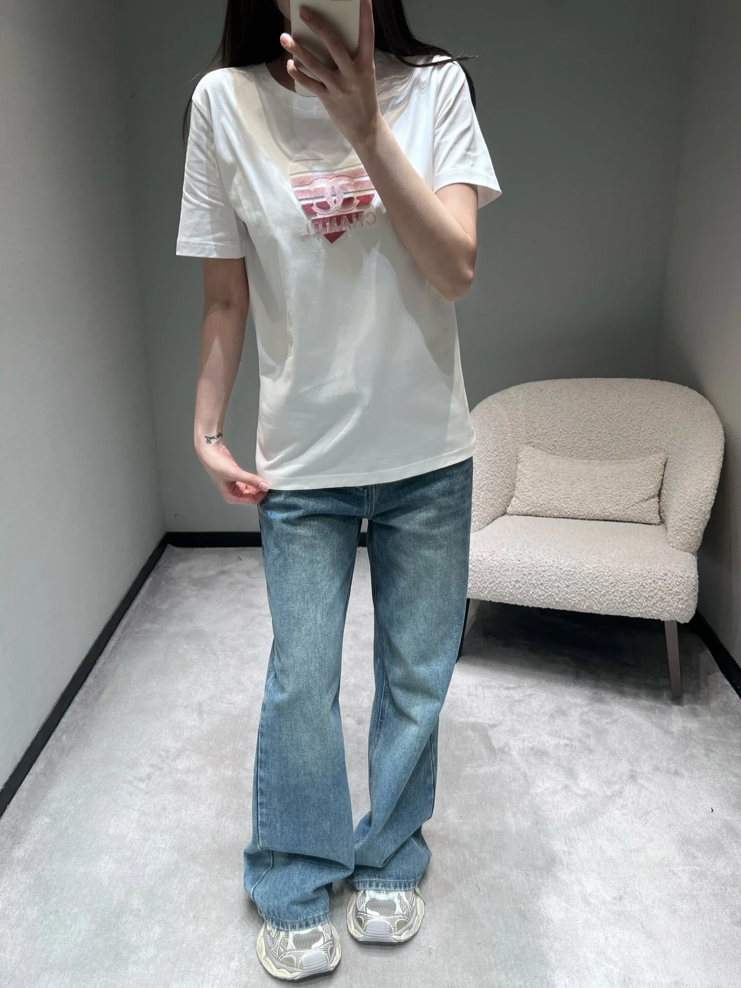 Футболки Женские Chanel 5072463