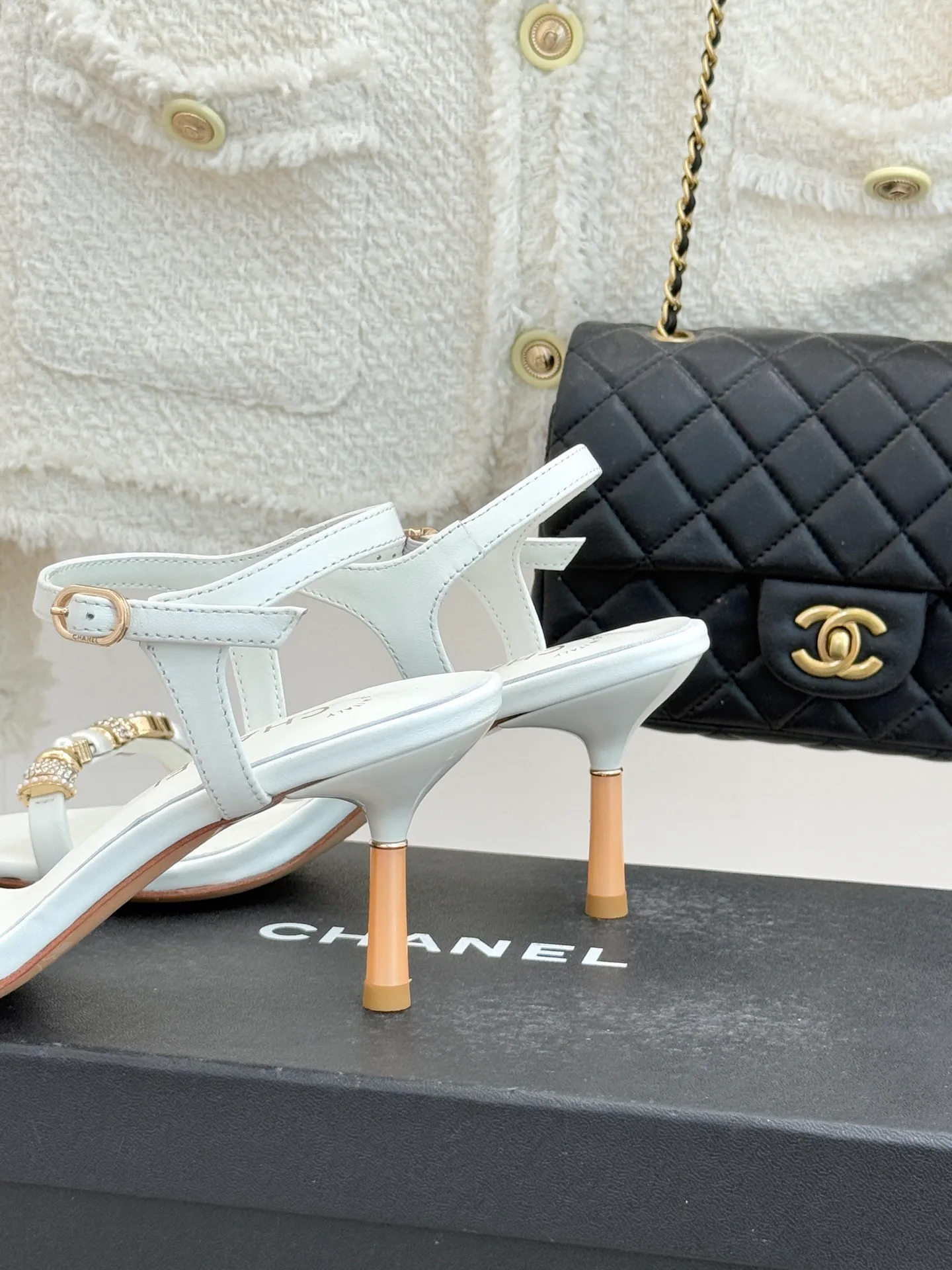 Босоножки Женские Chanel 9894925