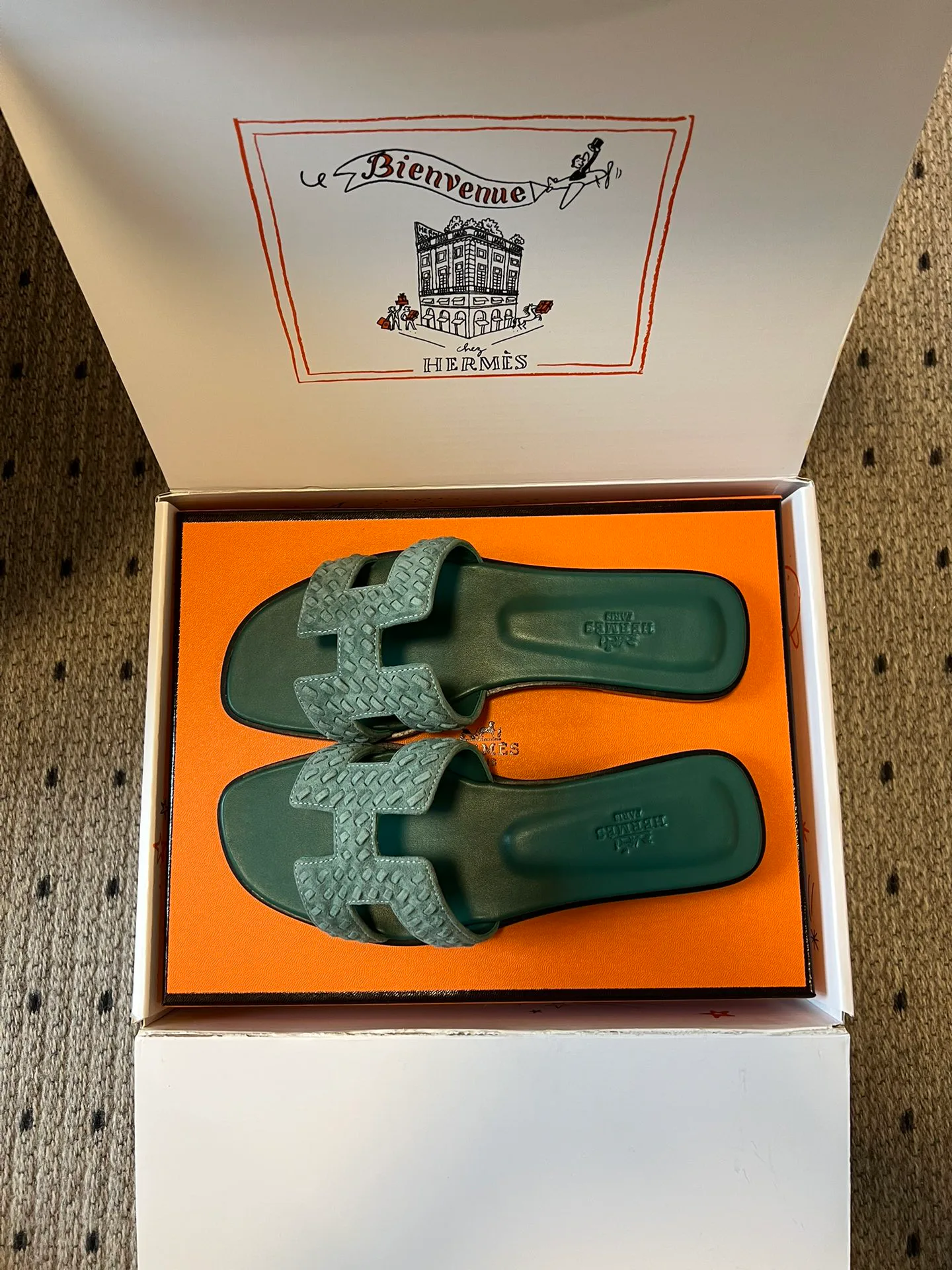 Шлепанцы Женские Hermes 10209532