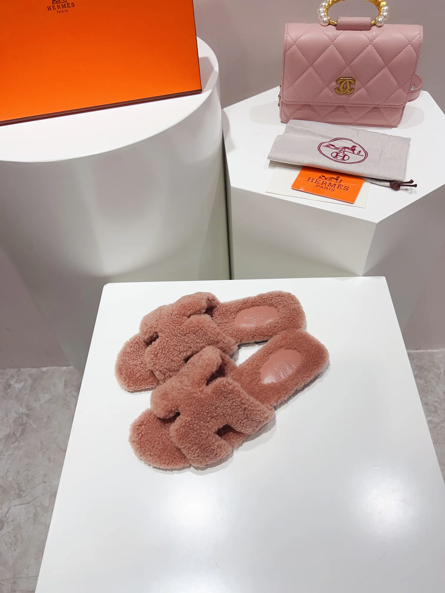 Тапочки Женские Hermes 18324724